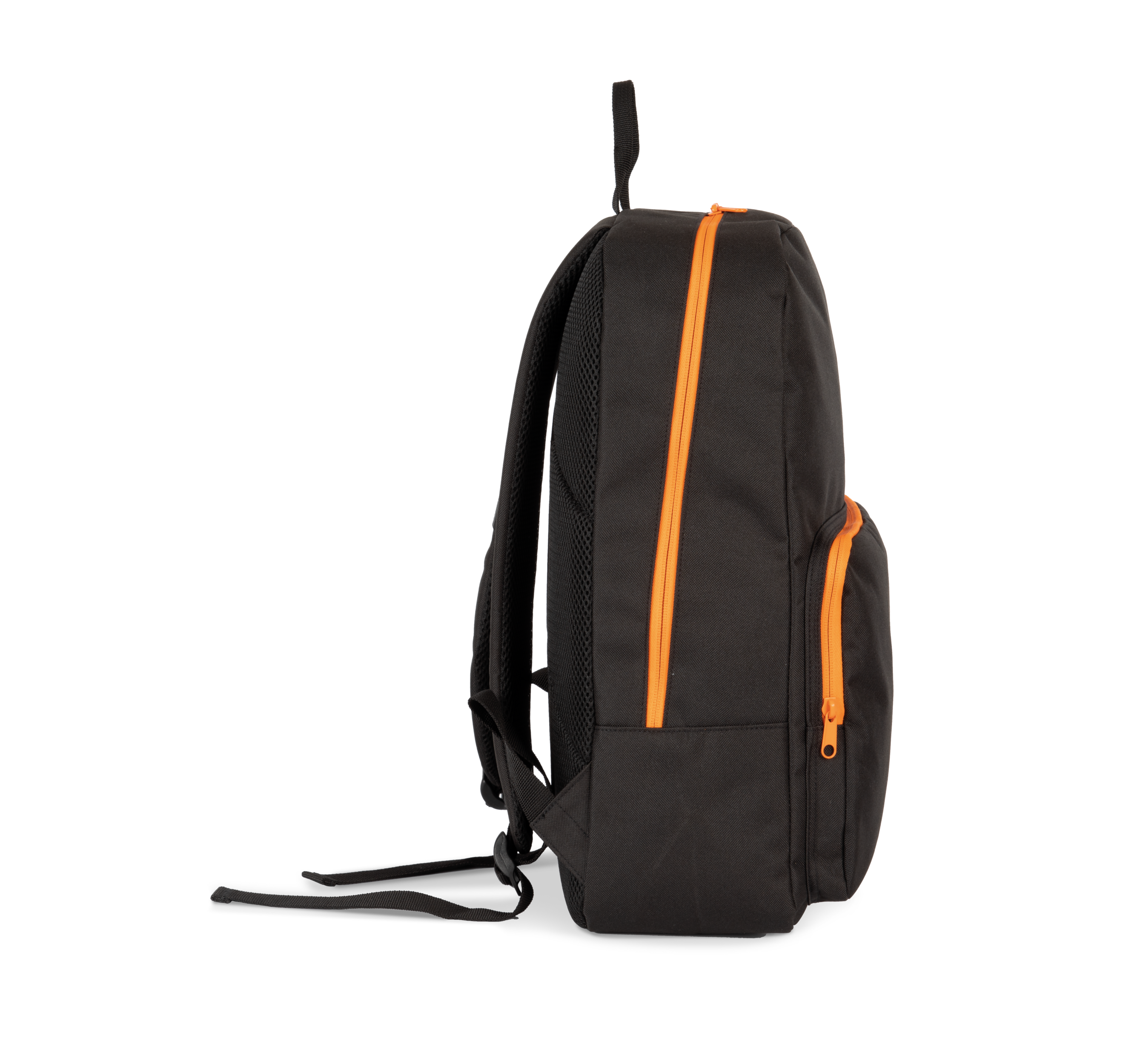 Mochila con cierres rápidos a contraste