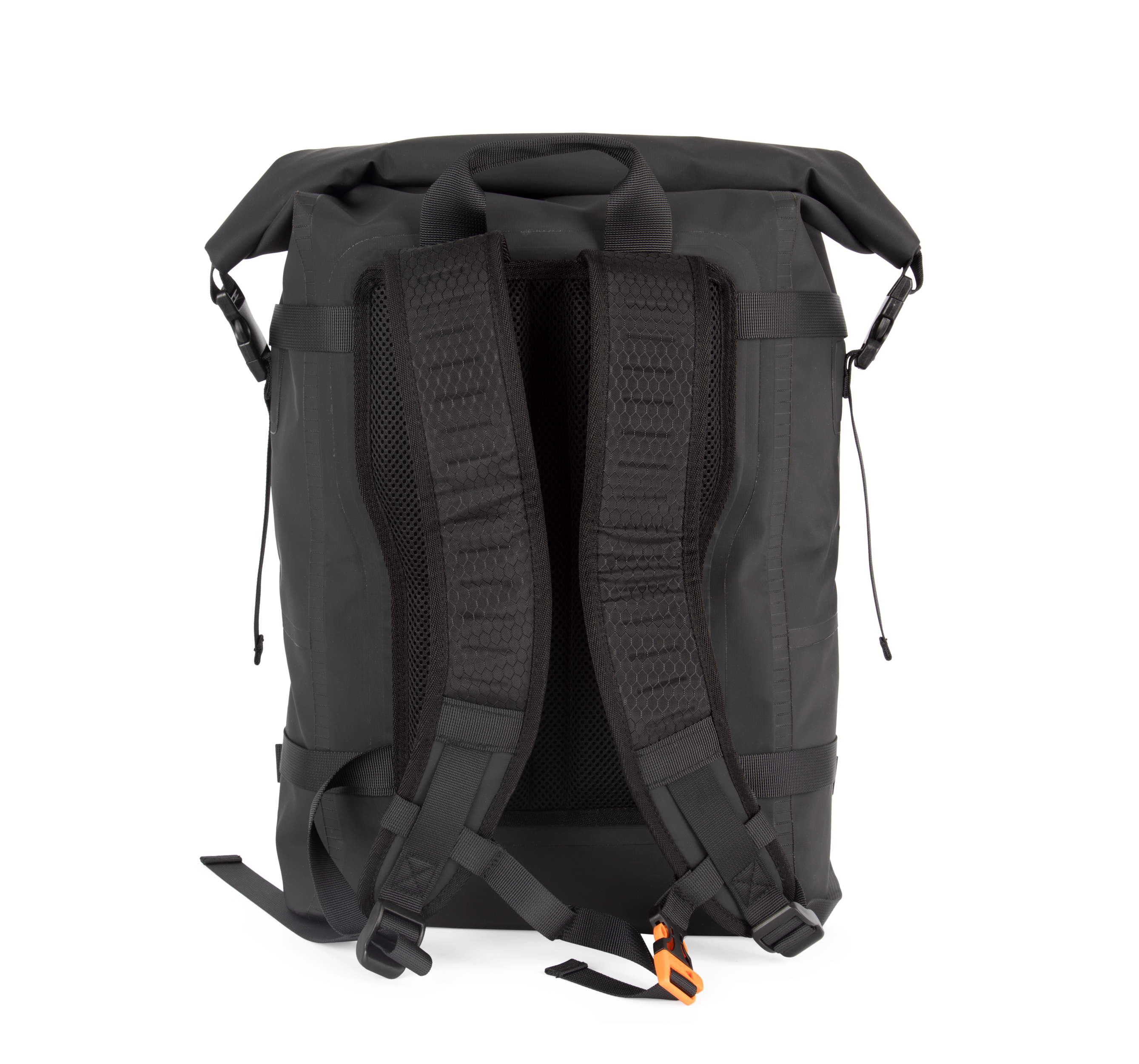 Mochila impermeável com fivelas de compressão - Black