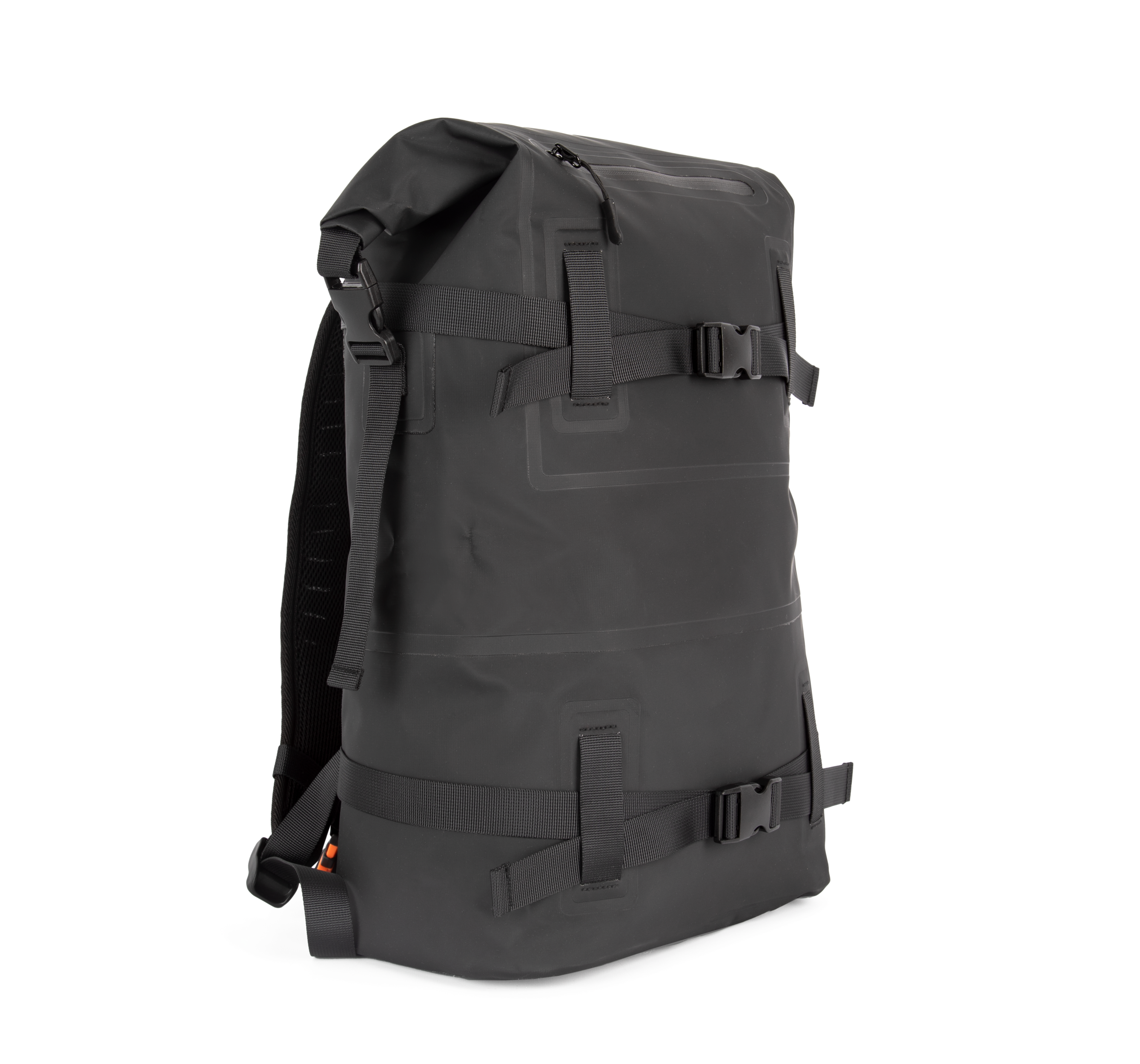 Mochila impermeable con correas de compresión