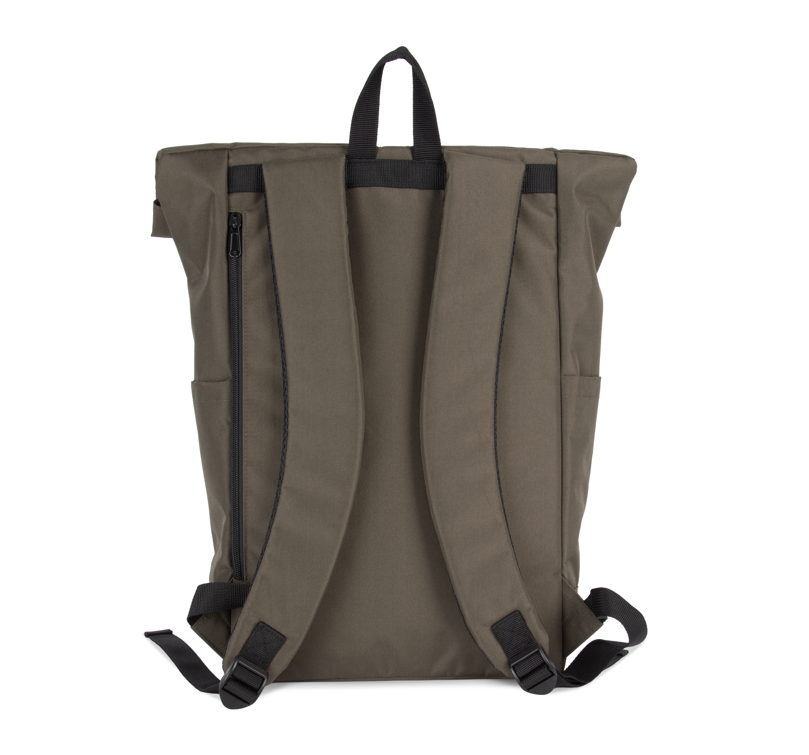 Mochila casual Roll-Top - Dark Khaki