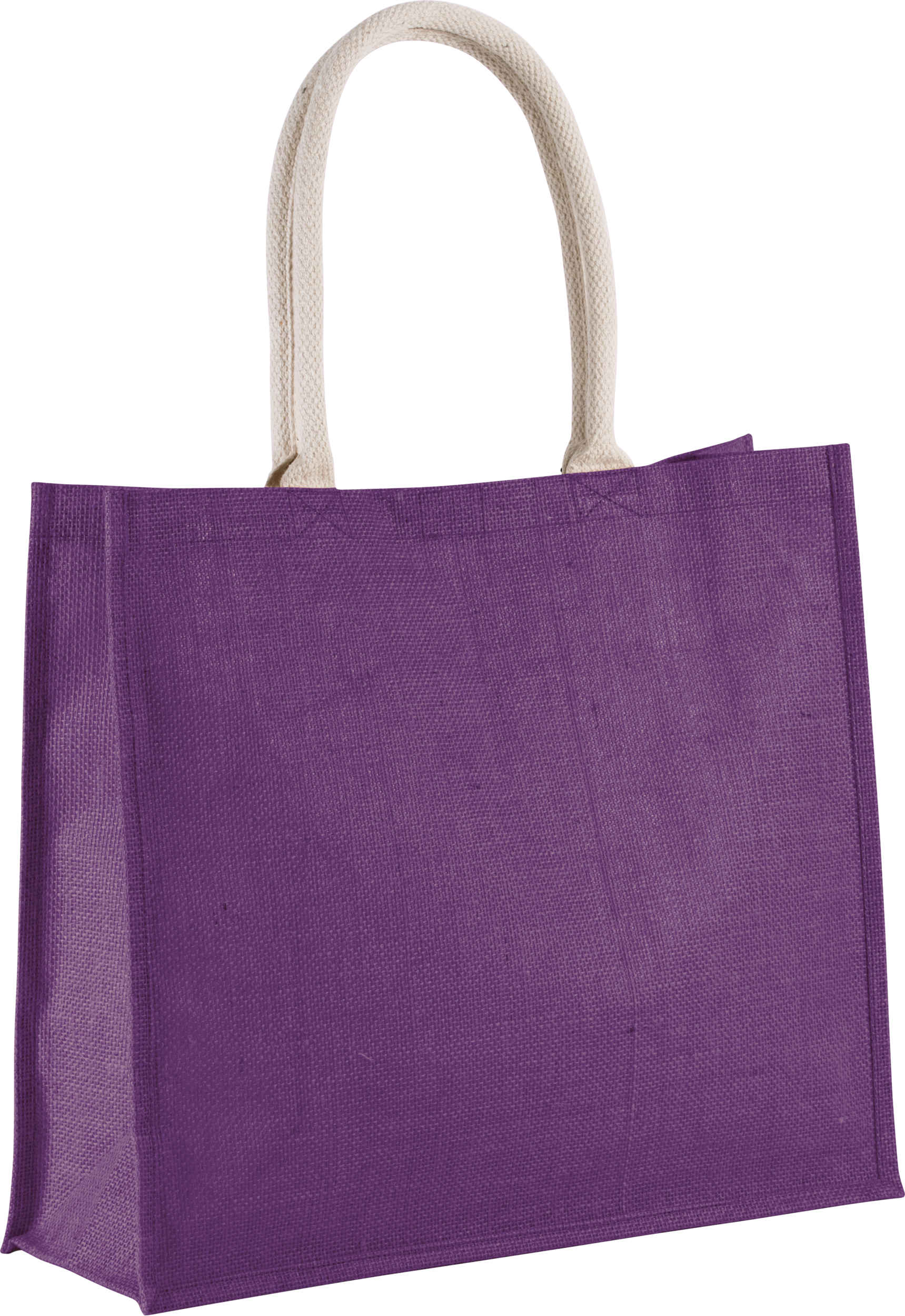 Saco de praia em juta - Plum Violet