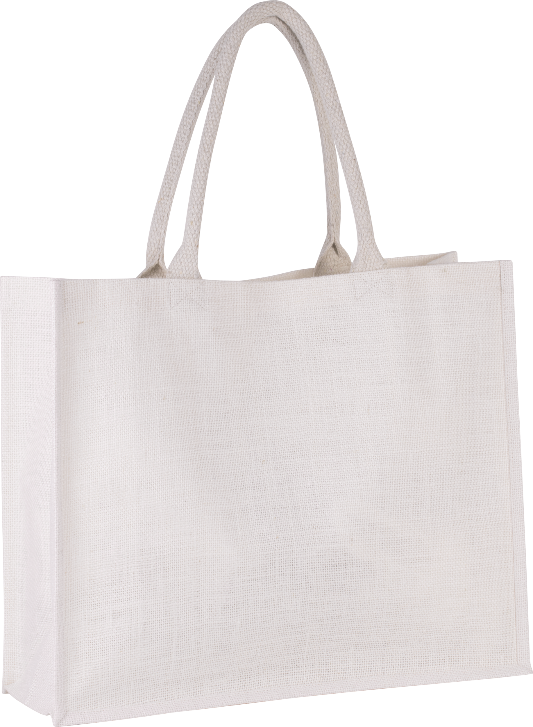 Saco de praia em juta - White