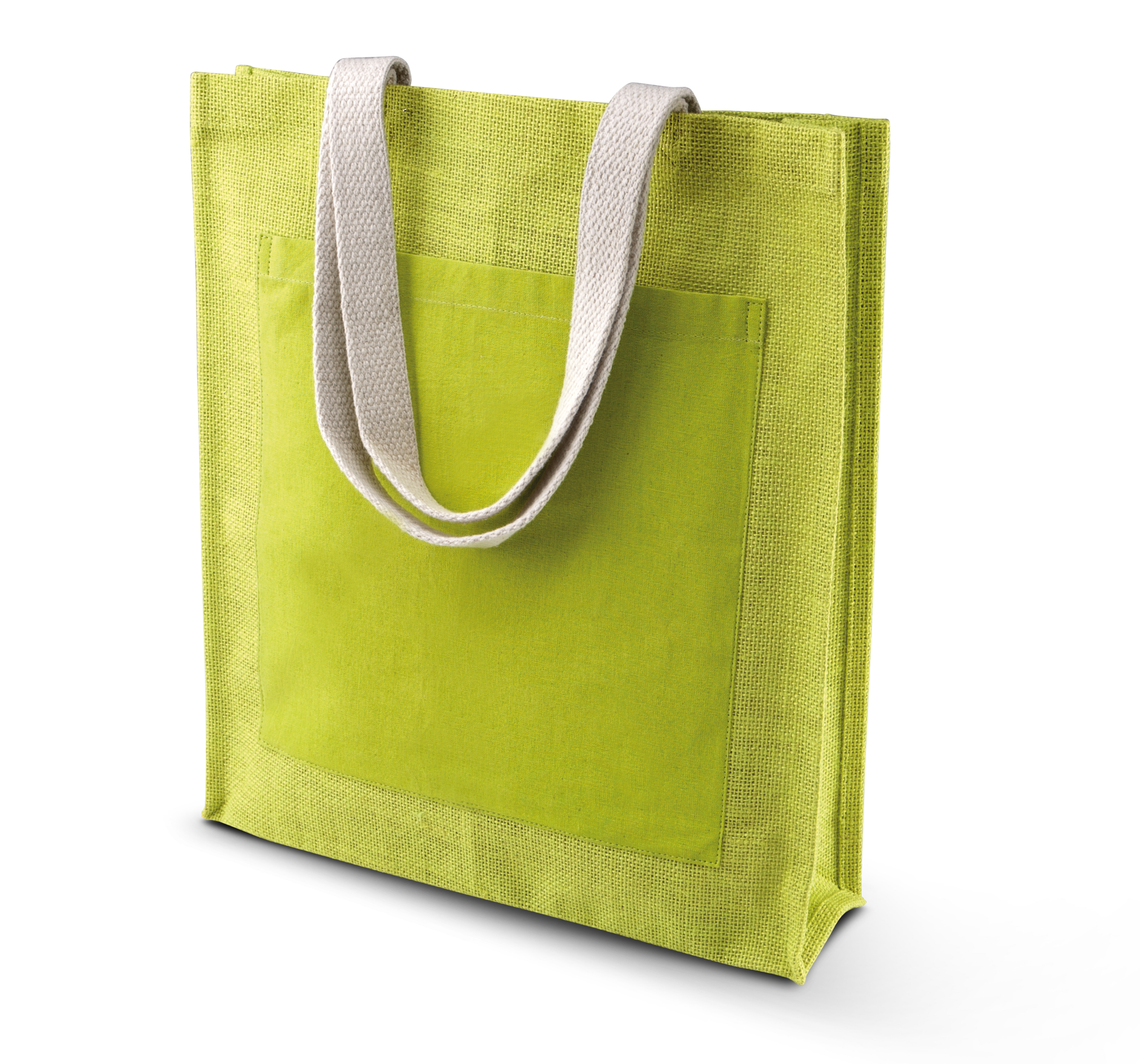 Saco em juta - Lime Green
