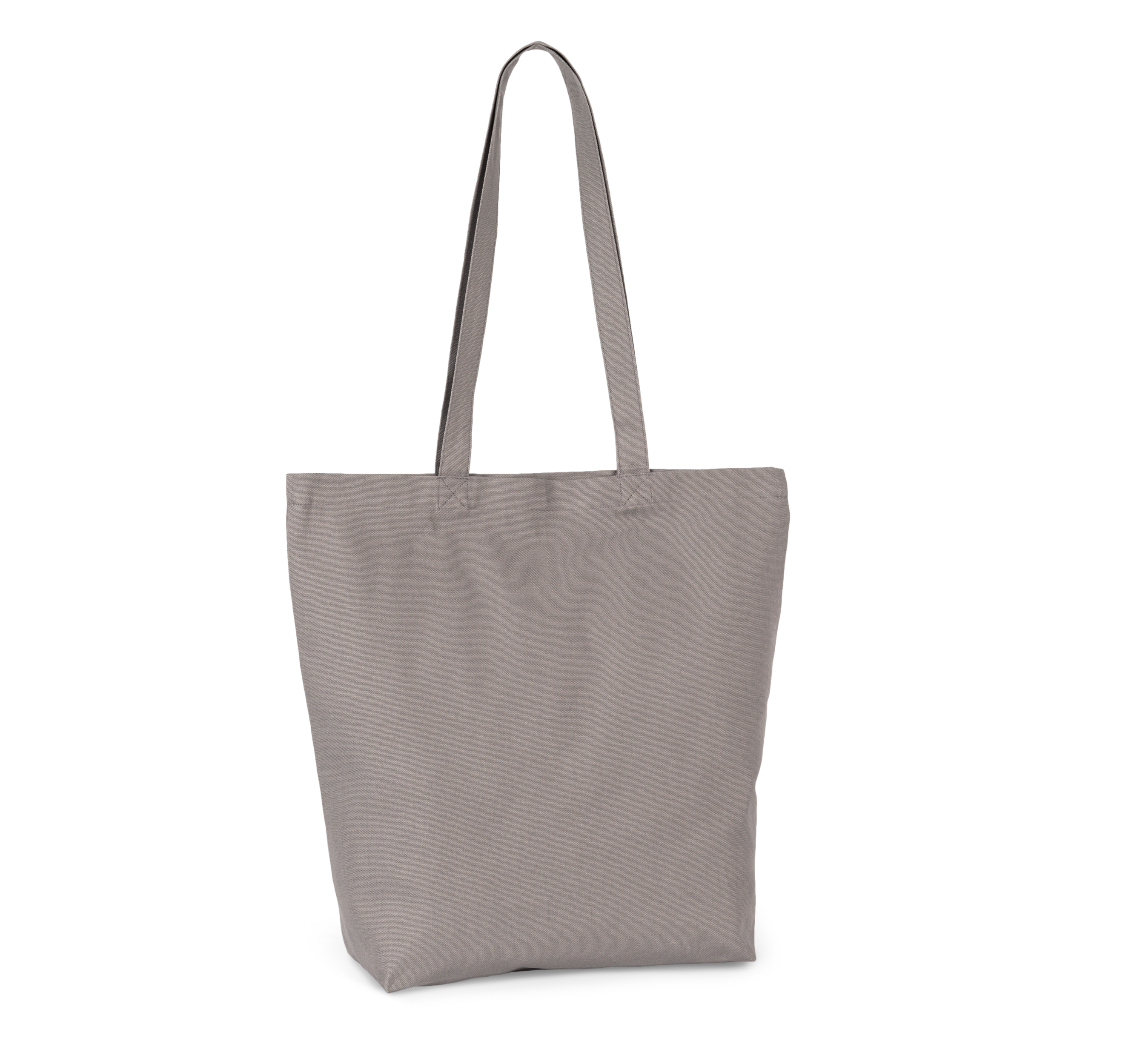 Saco de compras em algodão biológico - Metal grey