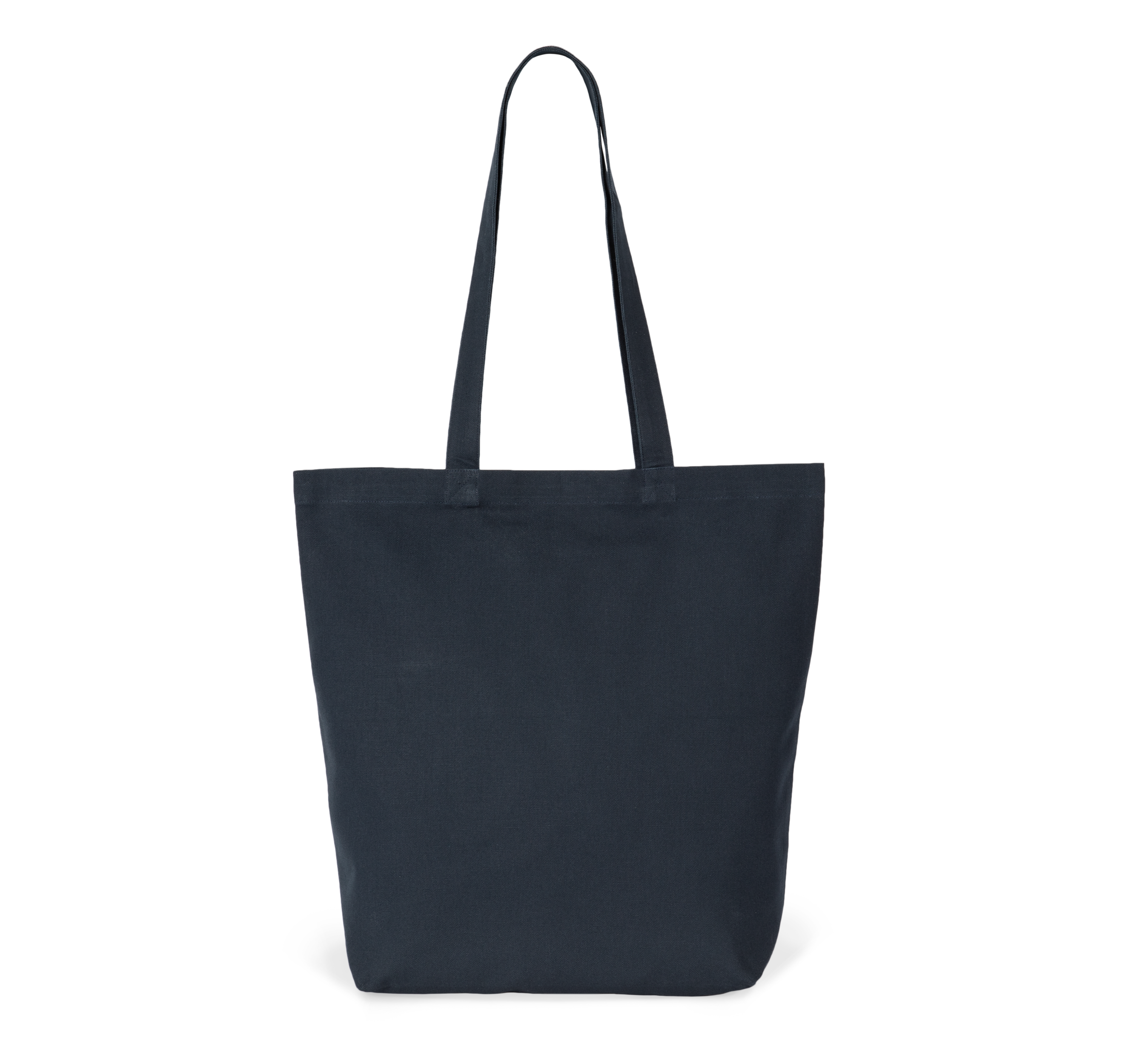 Saco de compras em algodão biológico - Navy Blue