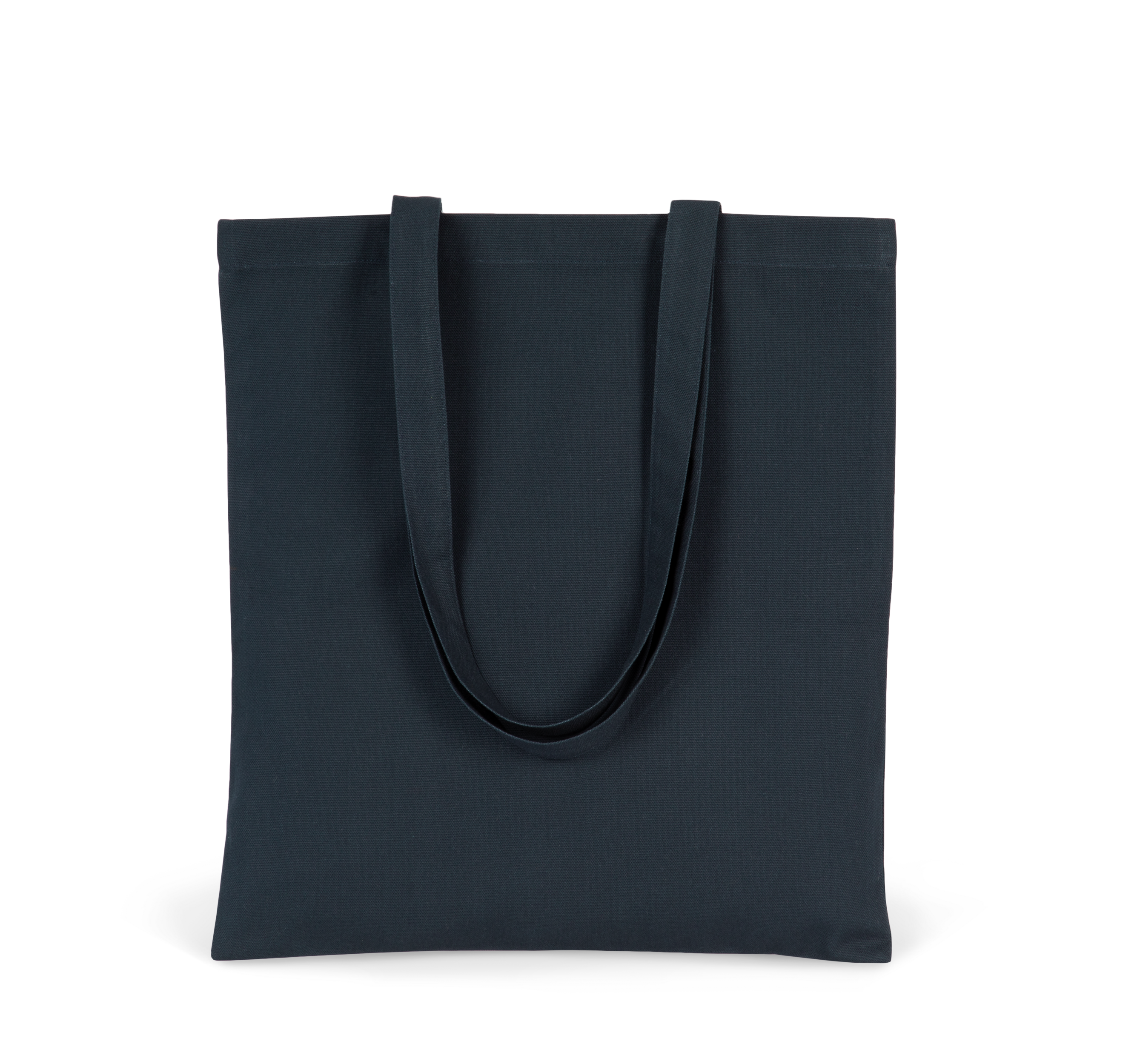 Saco de compras clássico em algodão biológico - Navy Blue