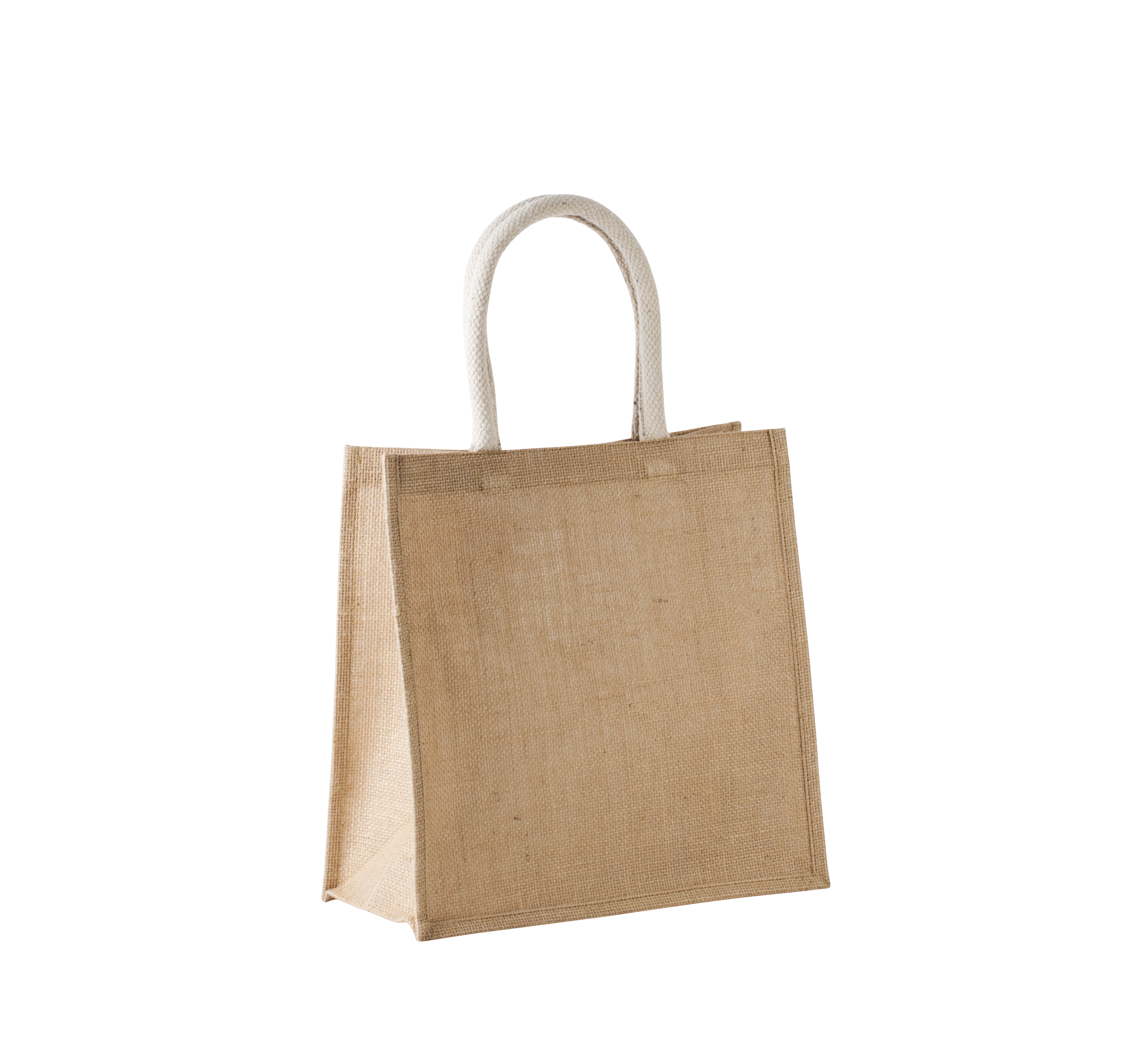 Saco de compras em juta – modelo grande - Natural