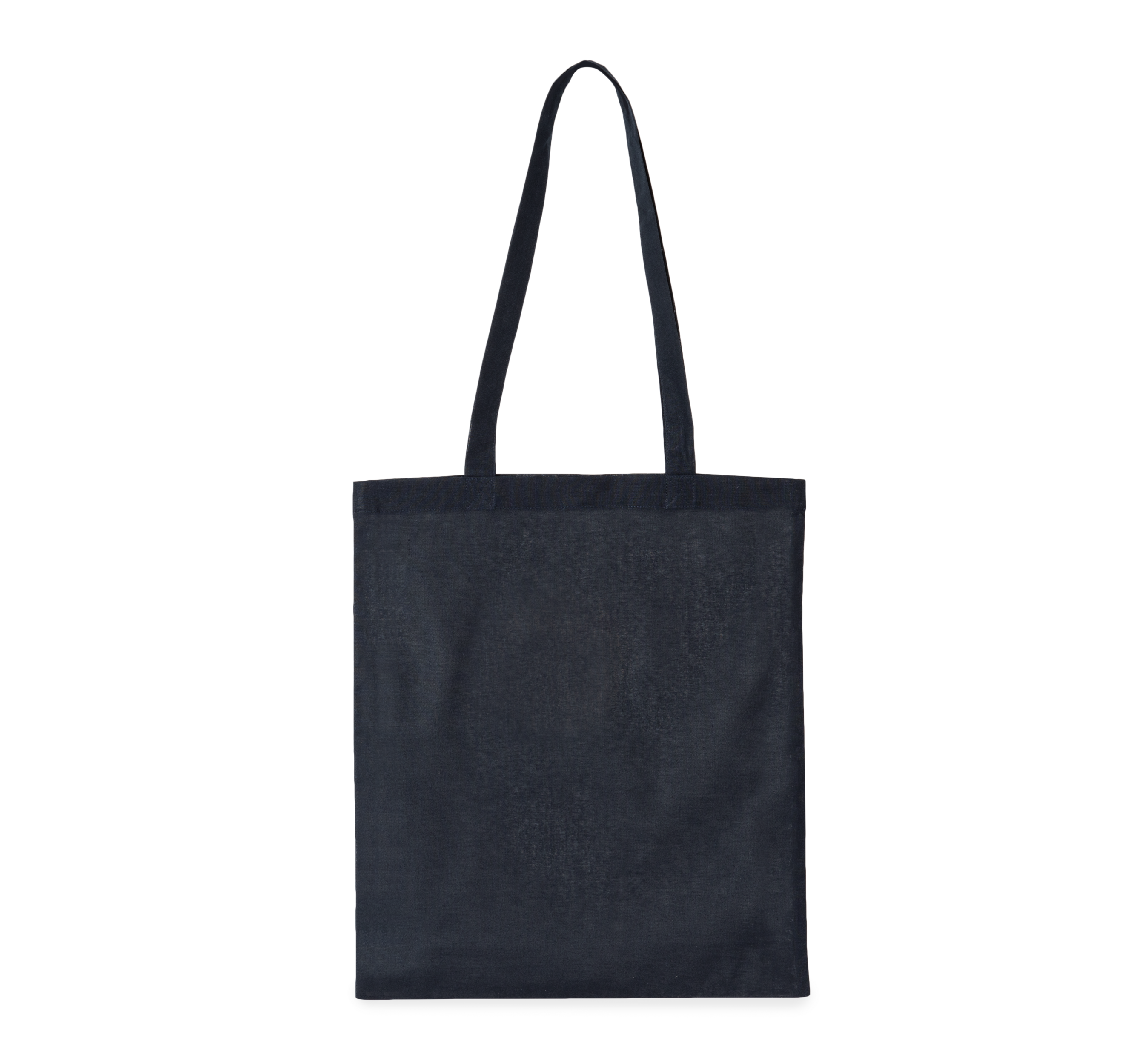 Saco de compras em algodão biológico - Navy Blue