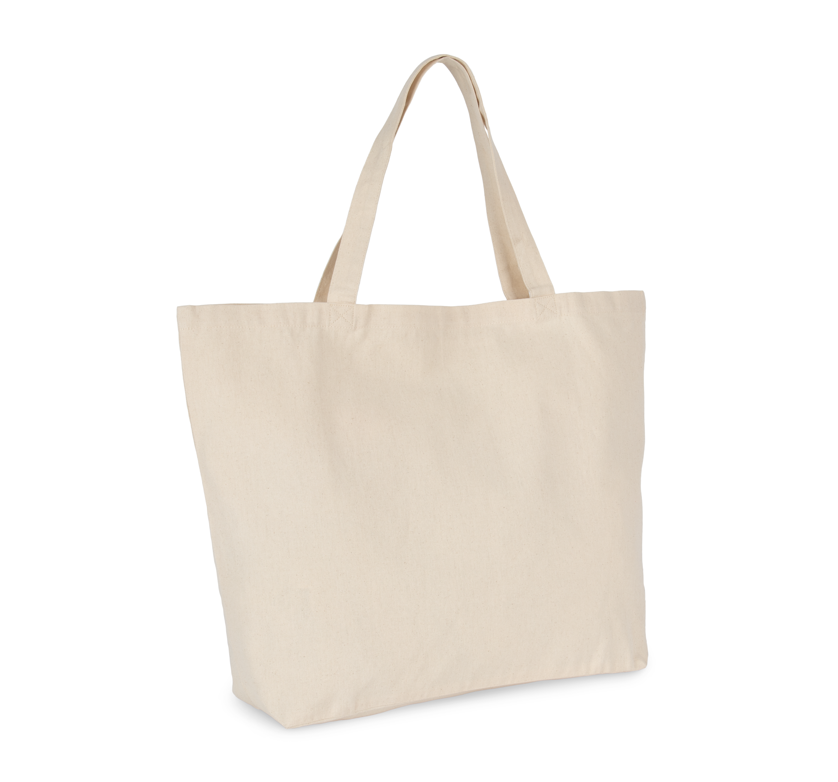 Saco de compras muito grande em algodão - Natural