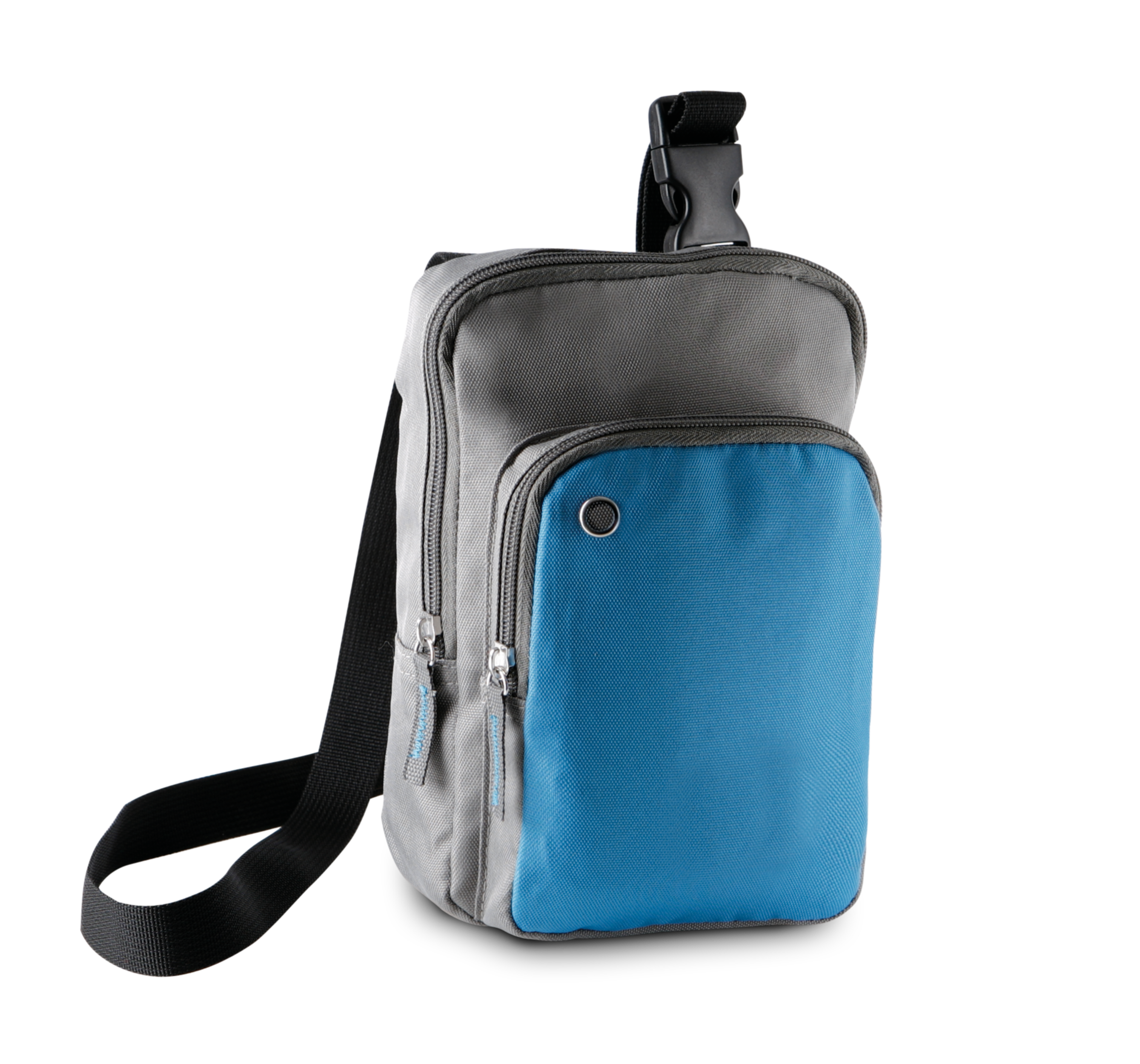 Bolsa a tiracolo - Slate Grey / Aqua Blue