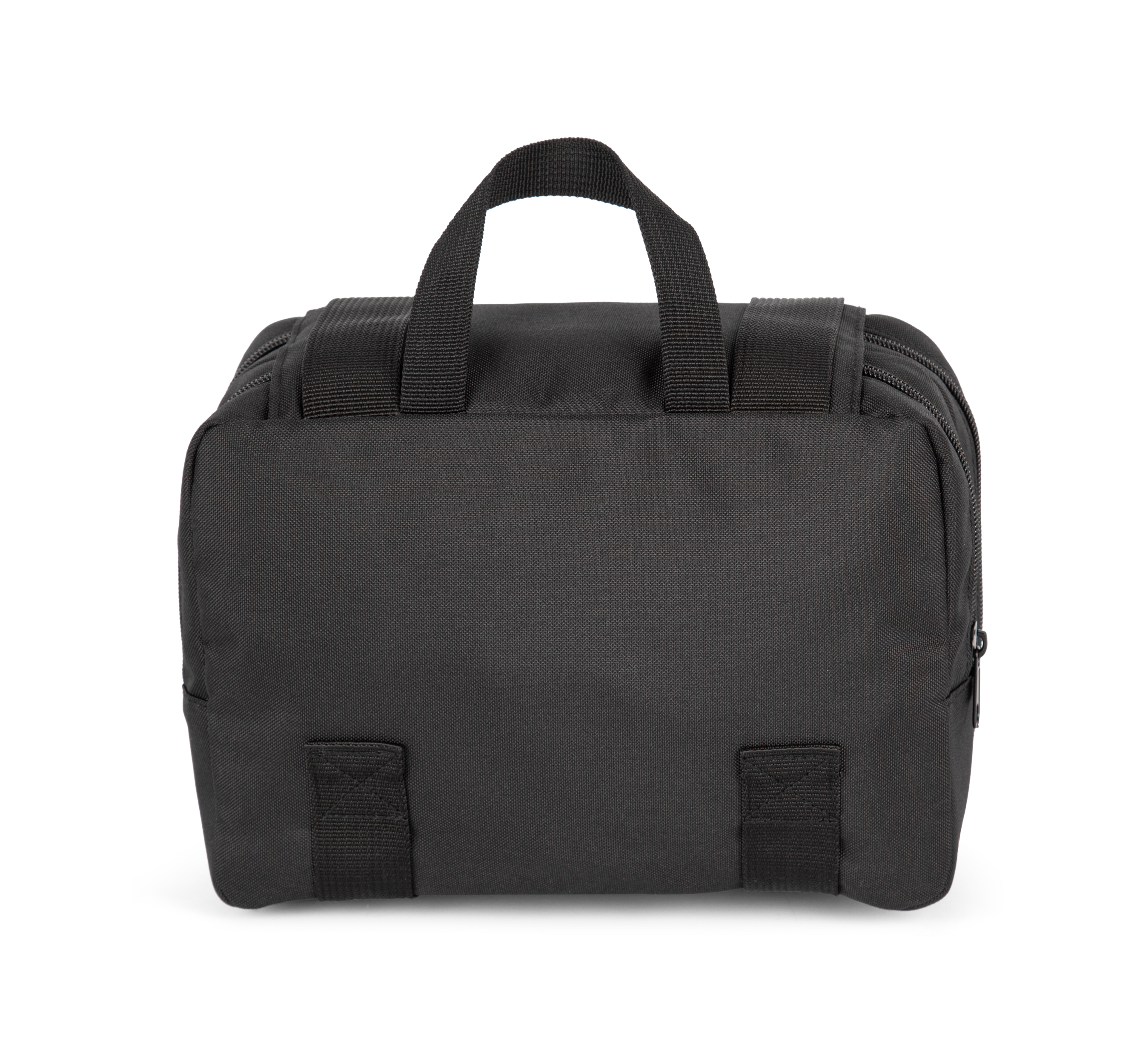 Nécessaire reciclado com duplo compartimento - Black