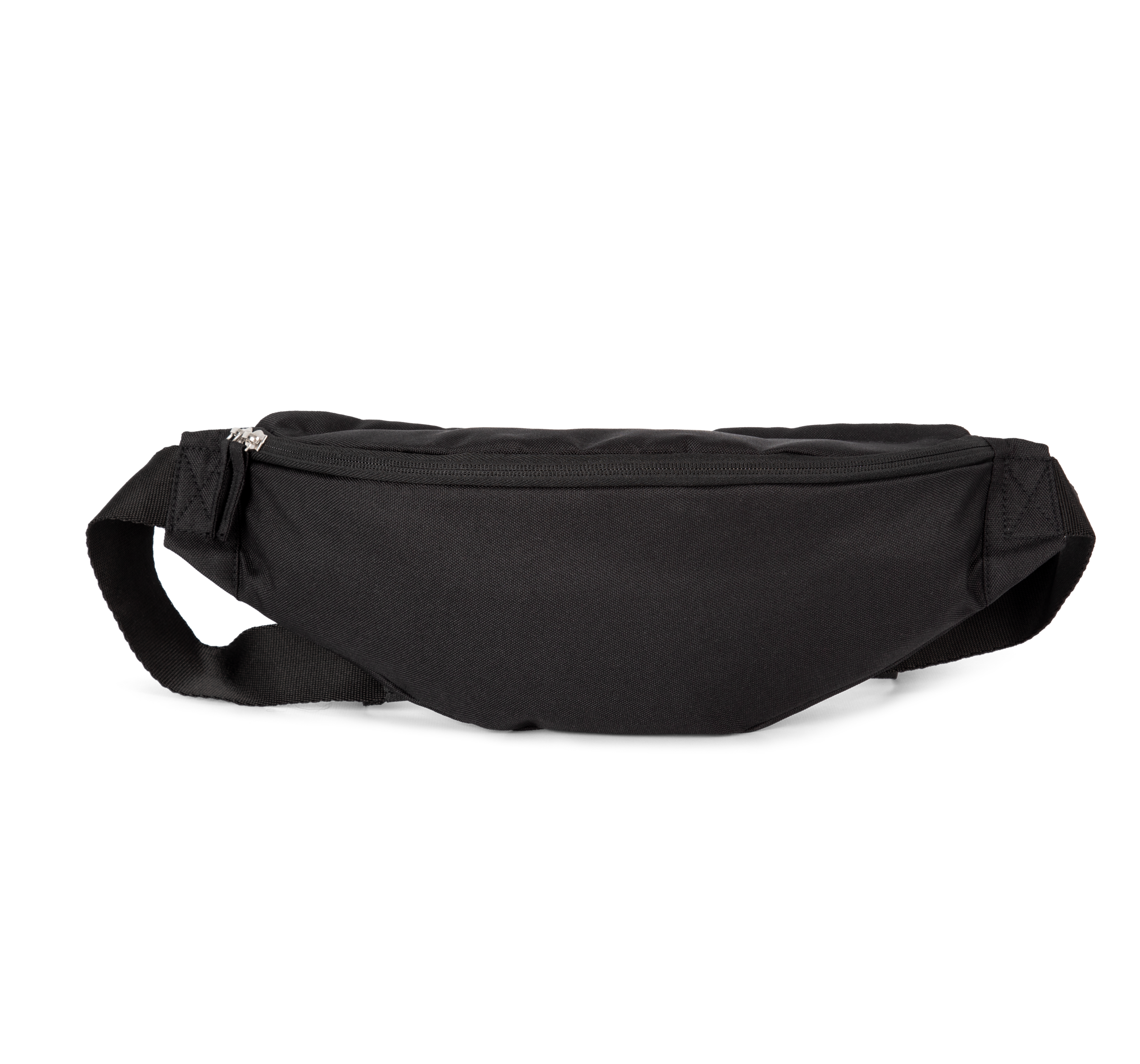 Bolsa de cintura clássica reciclada — Preto Frente