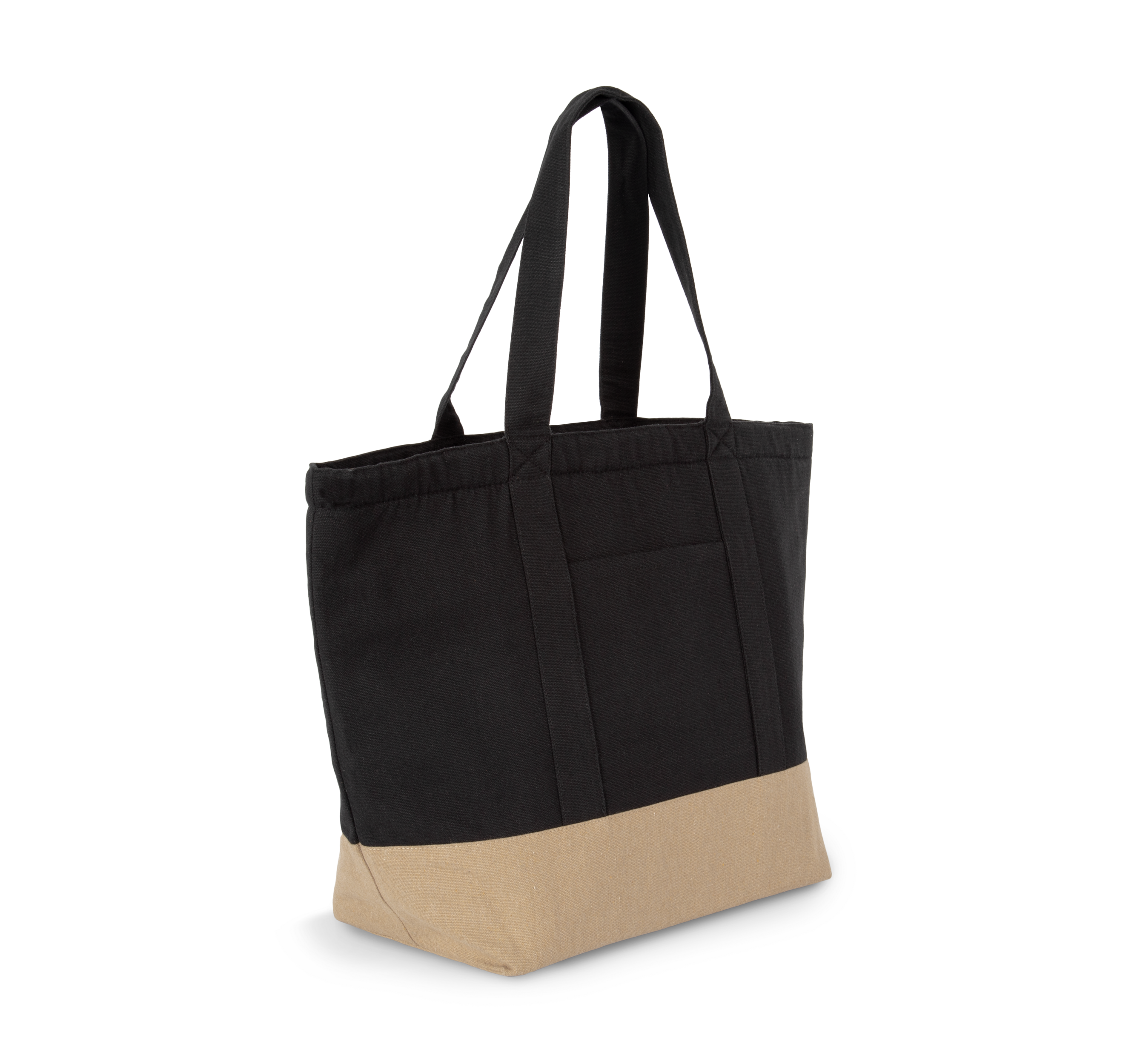 Saco de compras isotérmico reciclado - Black Night / Hemp