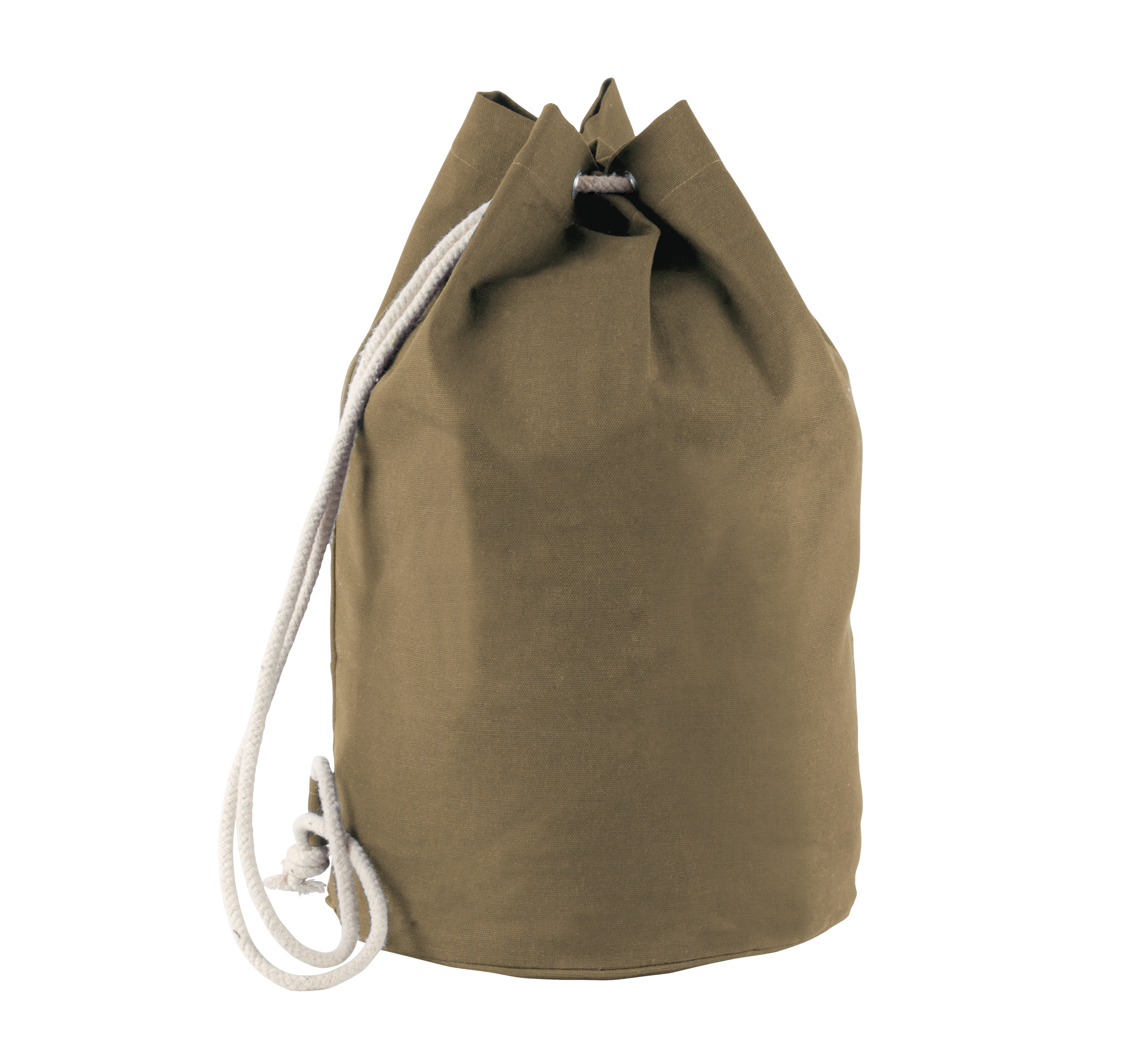 Saco marinheiro em algodão com cordão - Vintage Khaki