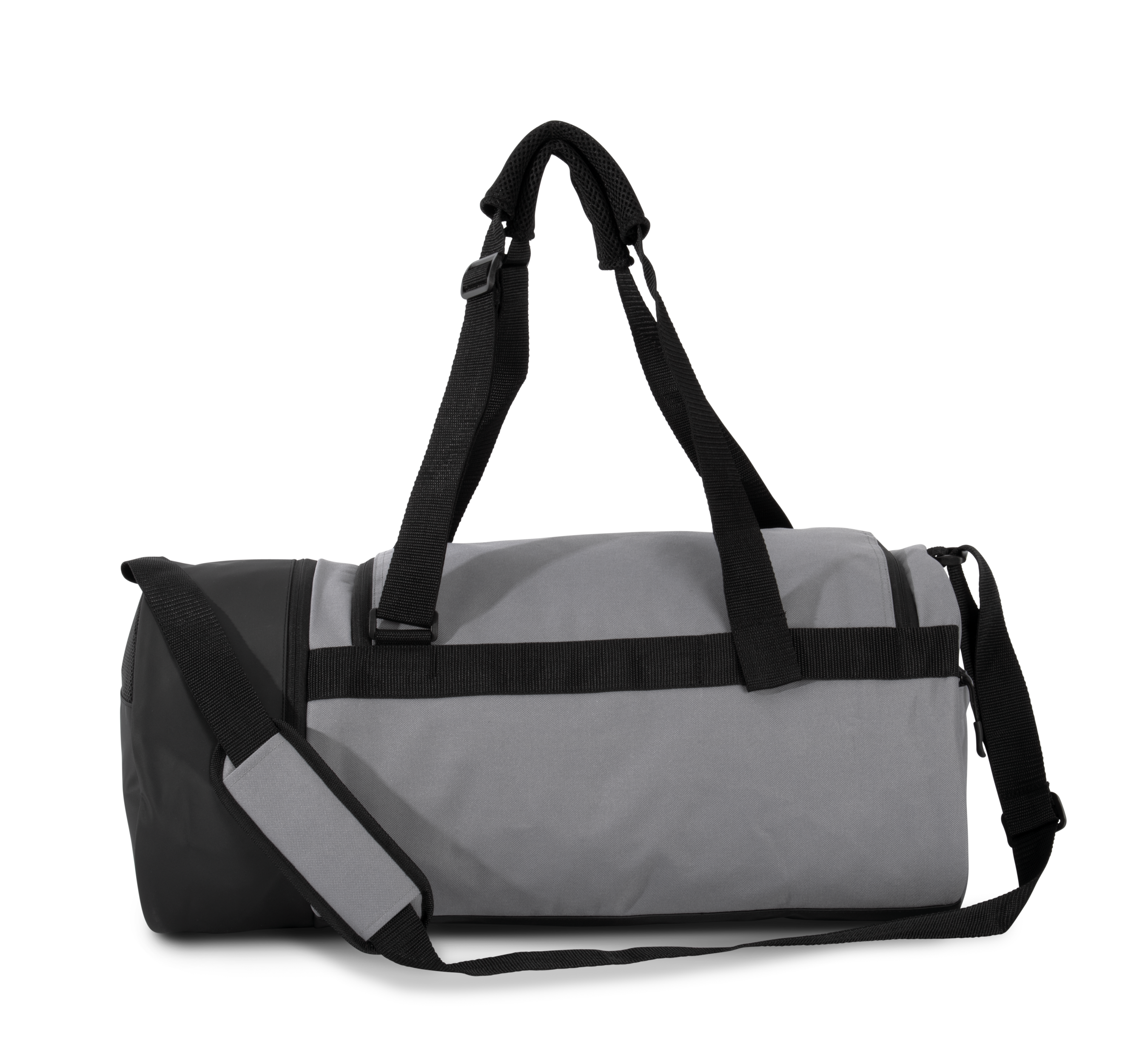 Saco de desporto tubular com compartimento separado para calçado - Dark Cool Grey / Black