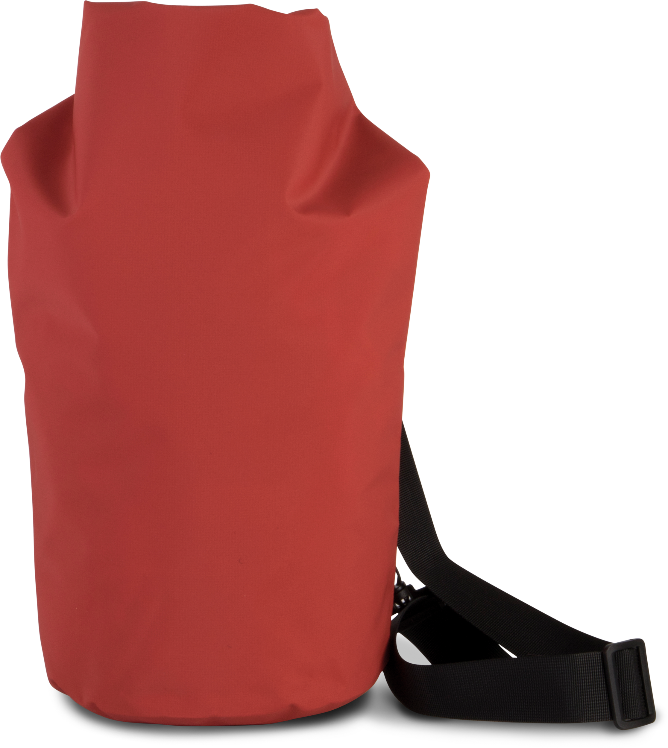 Saco impermeável Roll-Top de 10L — Vermelho Frente