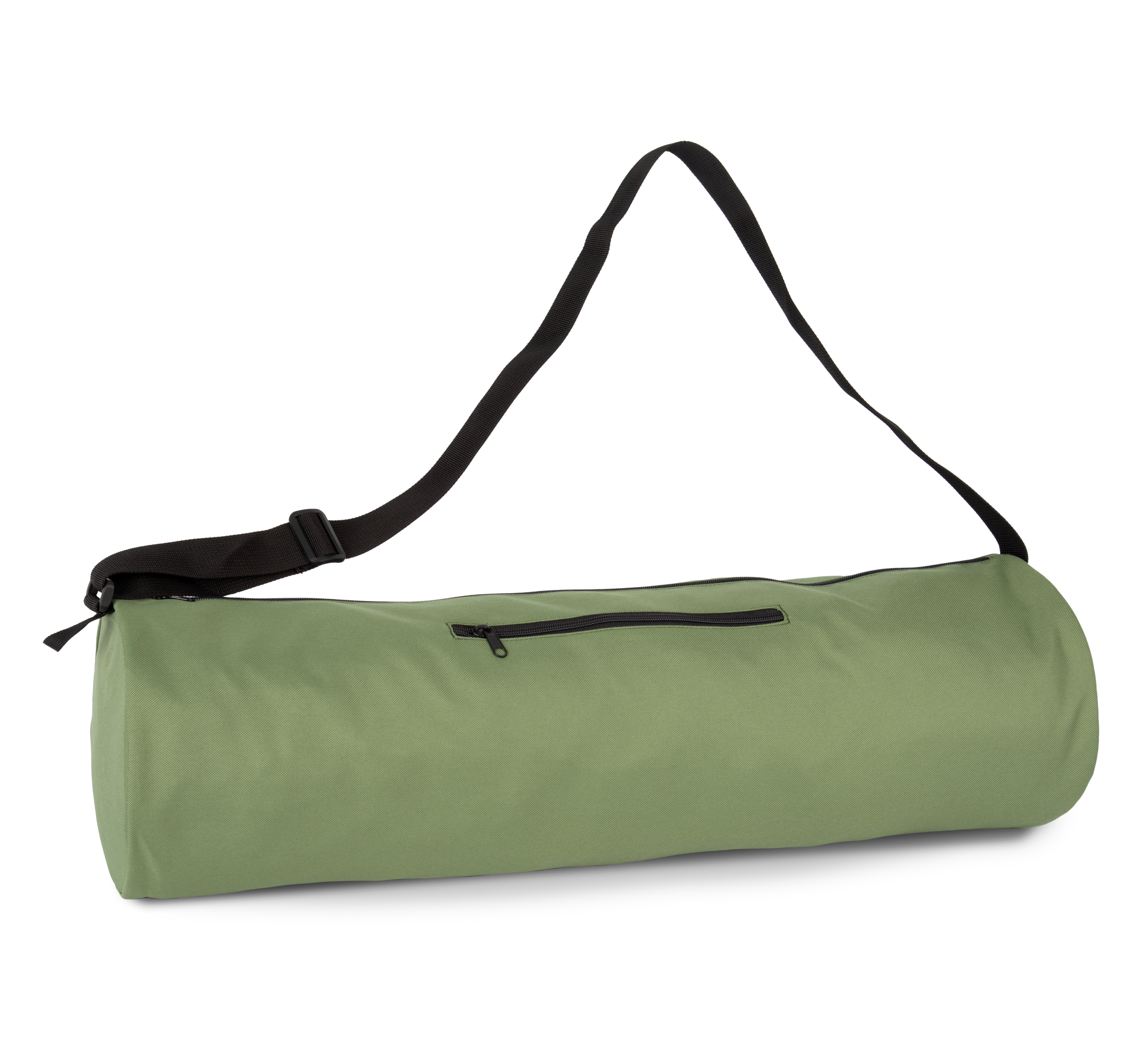 Sac pour tapis de yoga rouge, coton motif myosotis - Méditemps