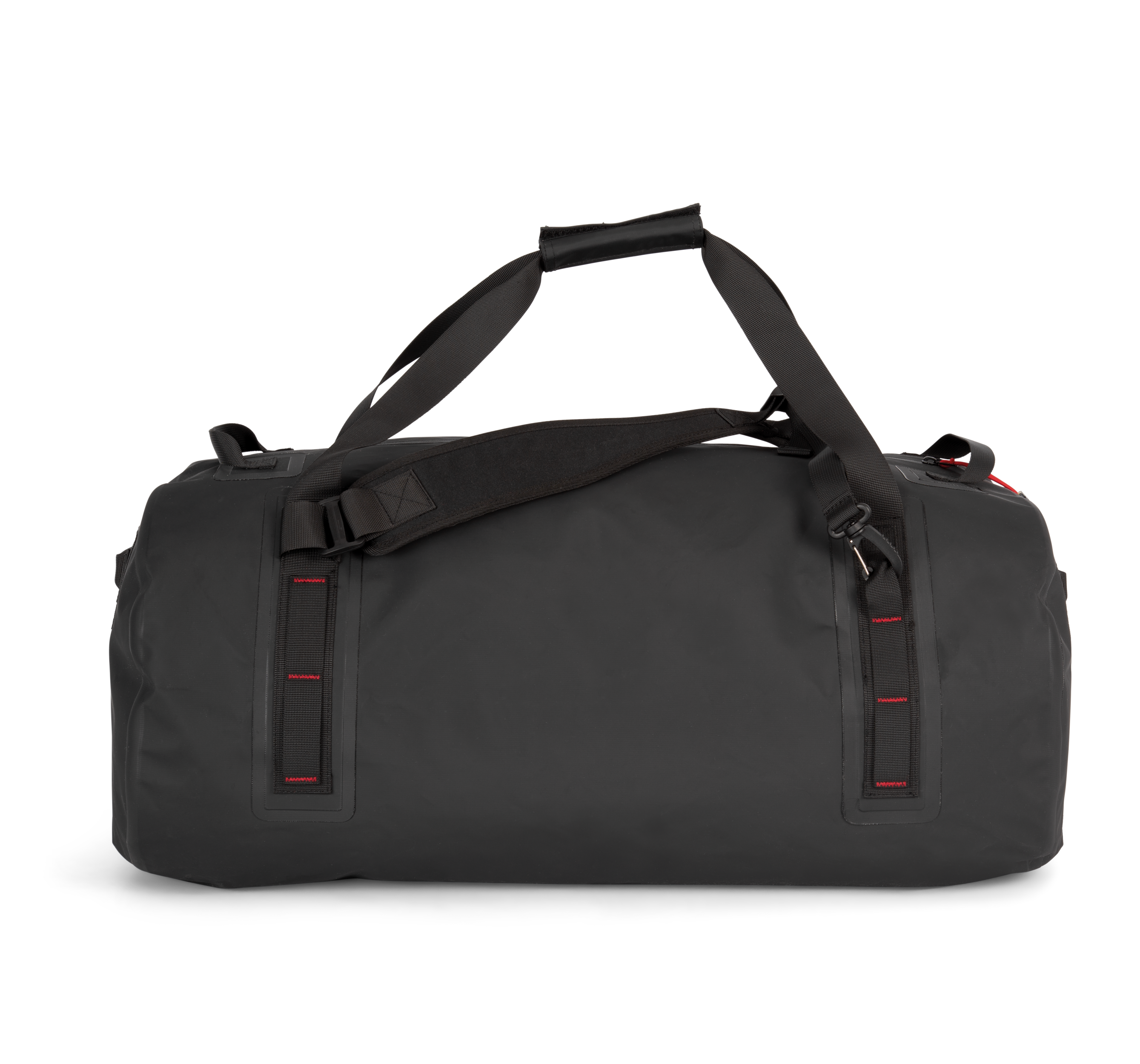 Mochila de viagem impermeável — Preto Frente