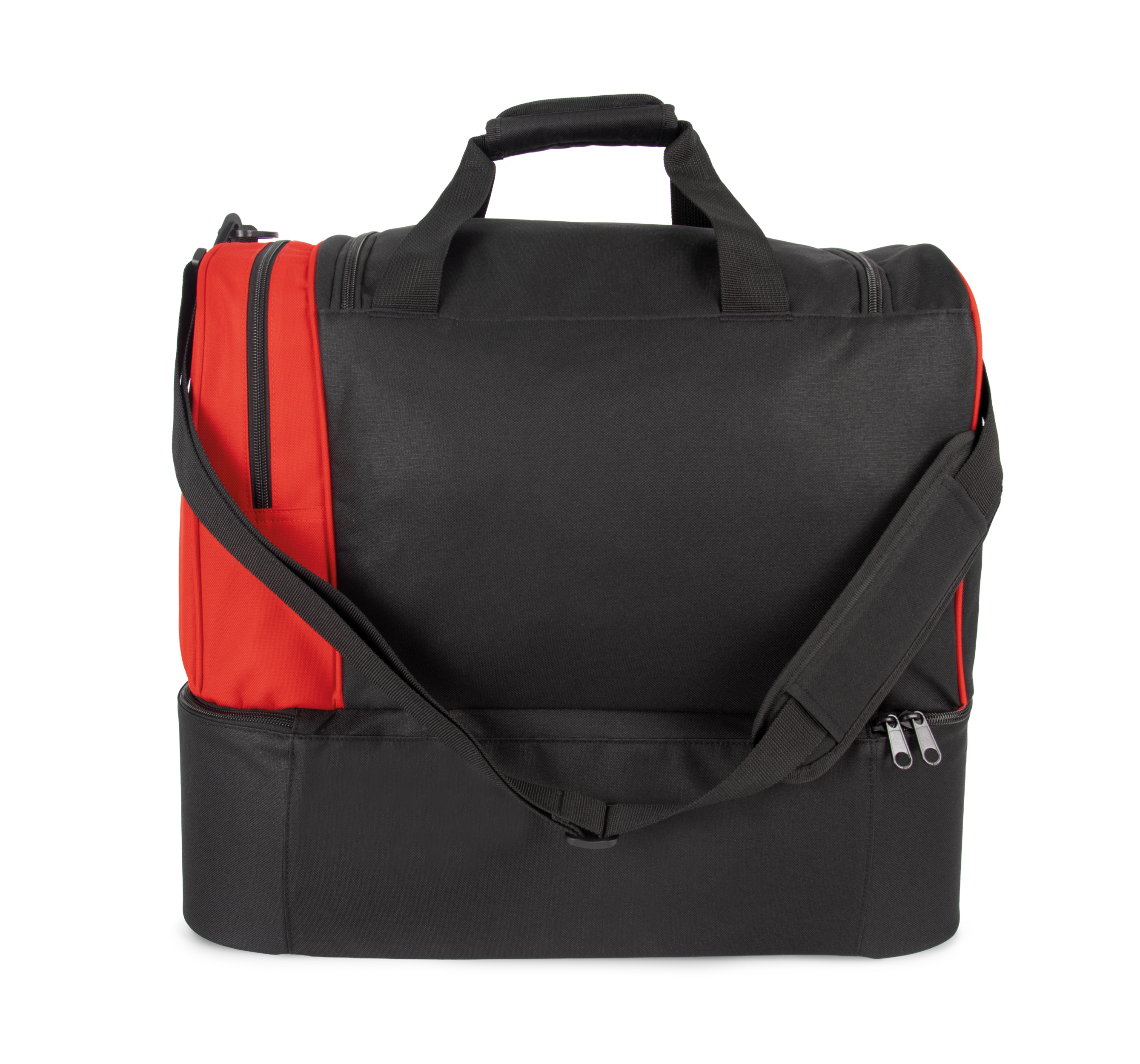 Saco de desporto com fundo rígido - Black / Red