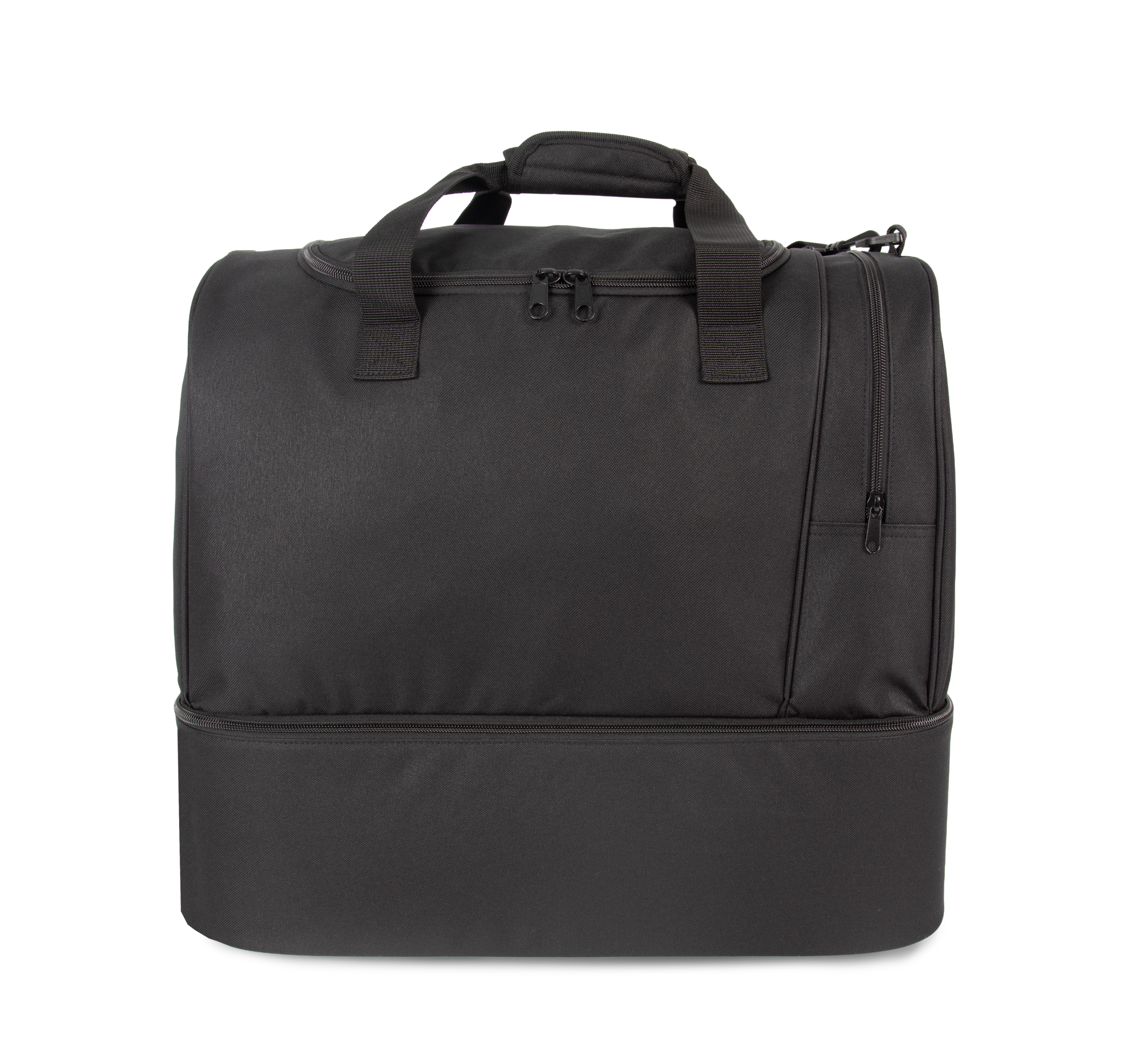 Saco de desporto com fundo rígido — Preto Frente