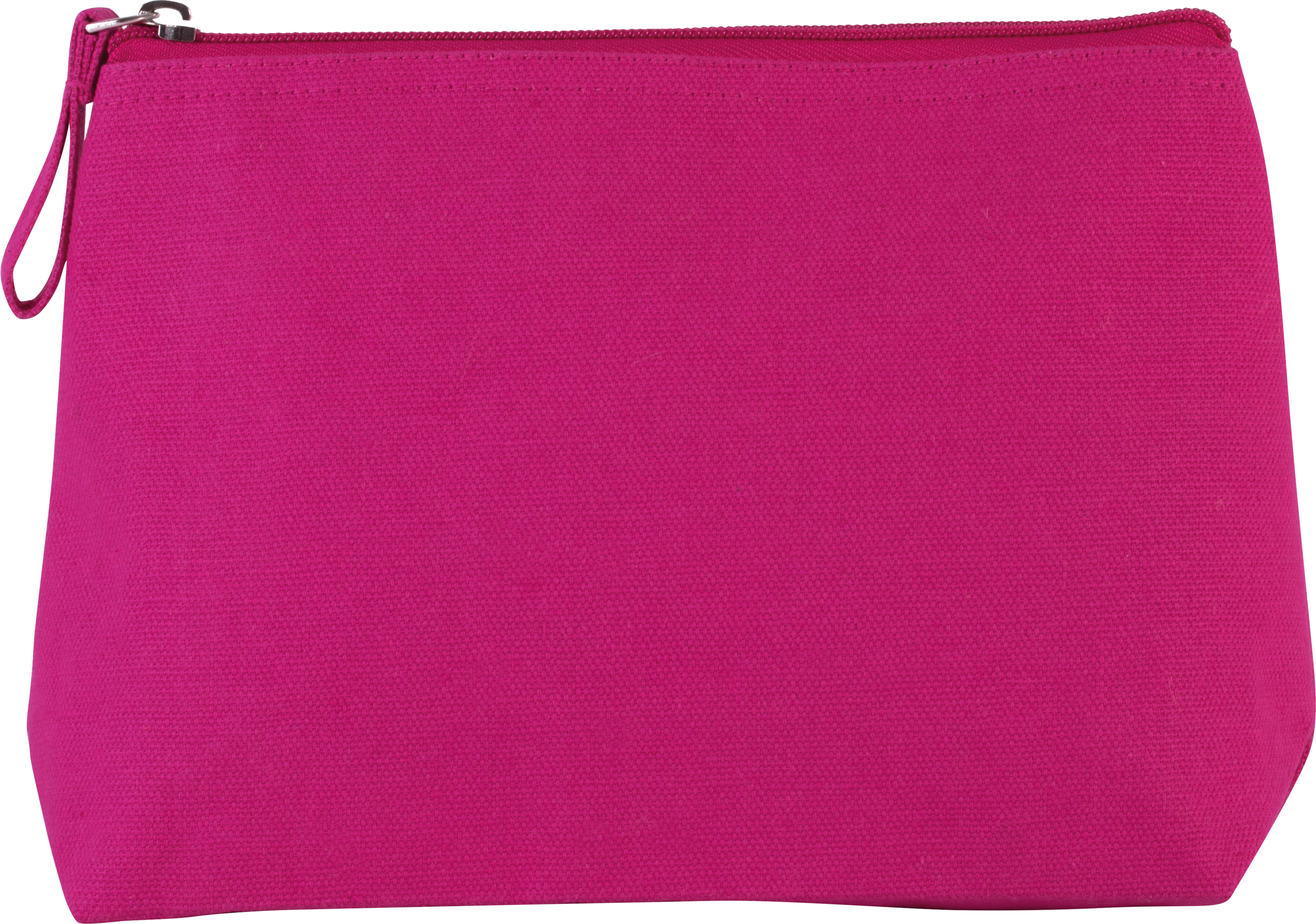 Nécessaire em algodão canvas - Fuchsia