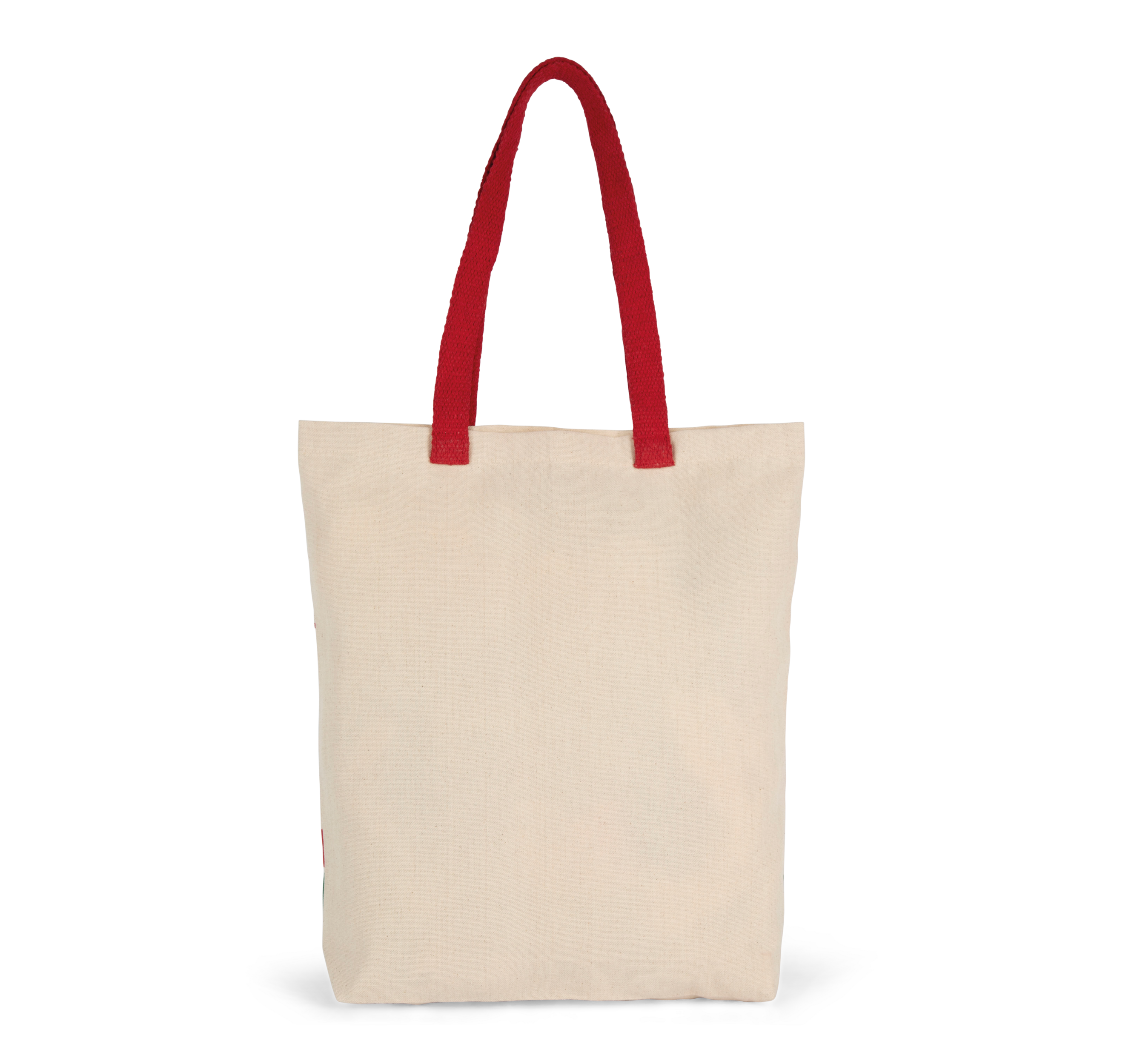 Saco de compras com motivos de Natal - Natural