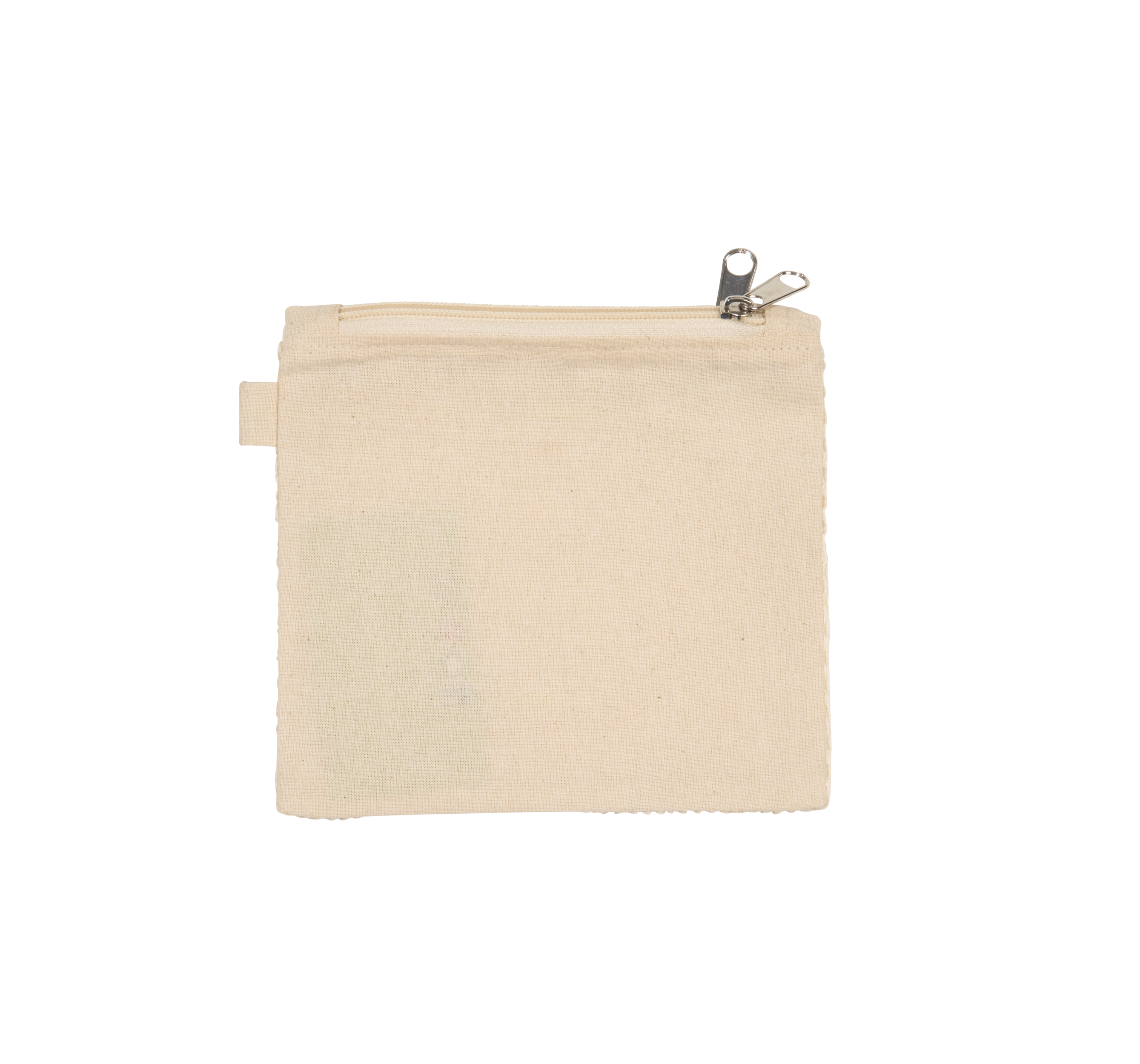 Nécessaire com compartimento duplo - Natural