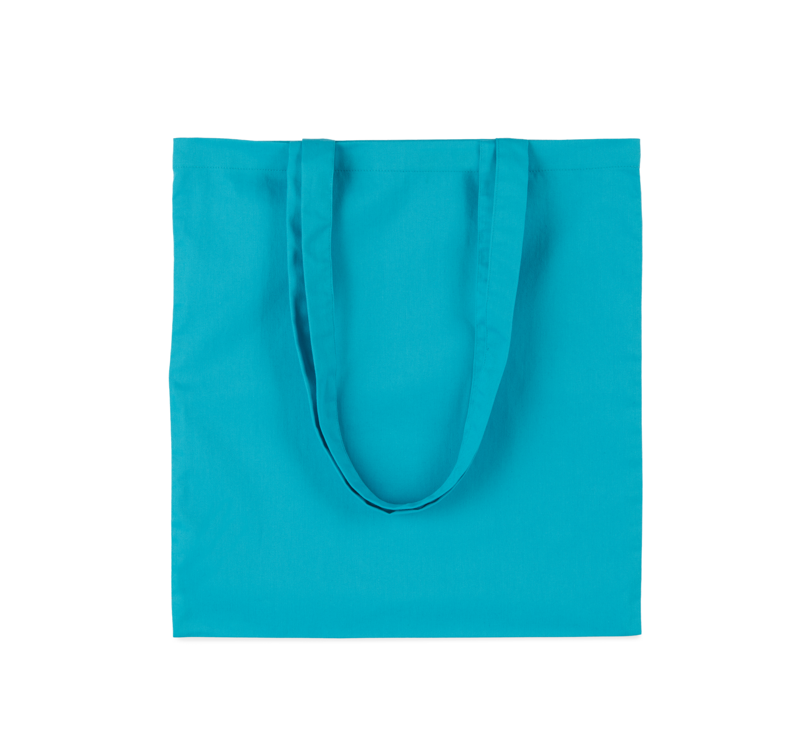 Saco de compras em poliéster/algodão - Turquoise
