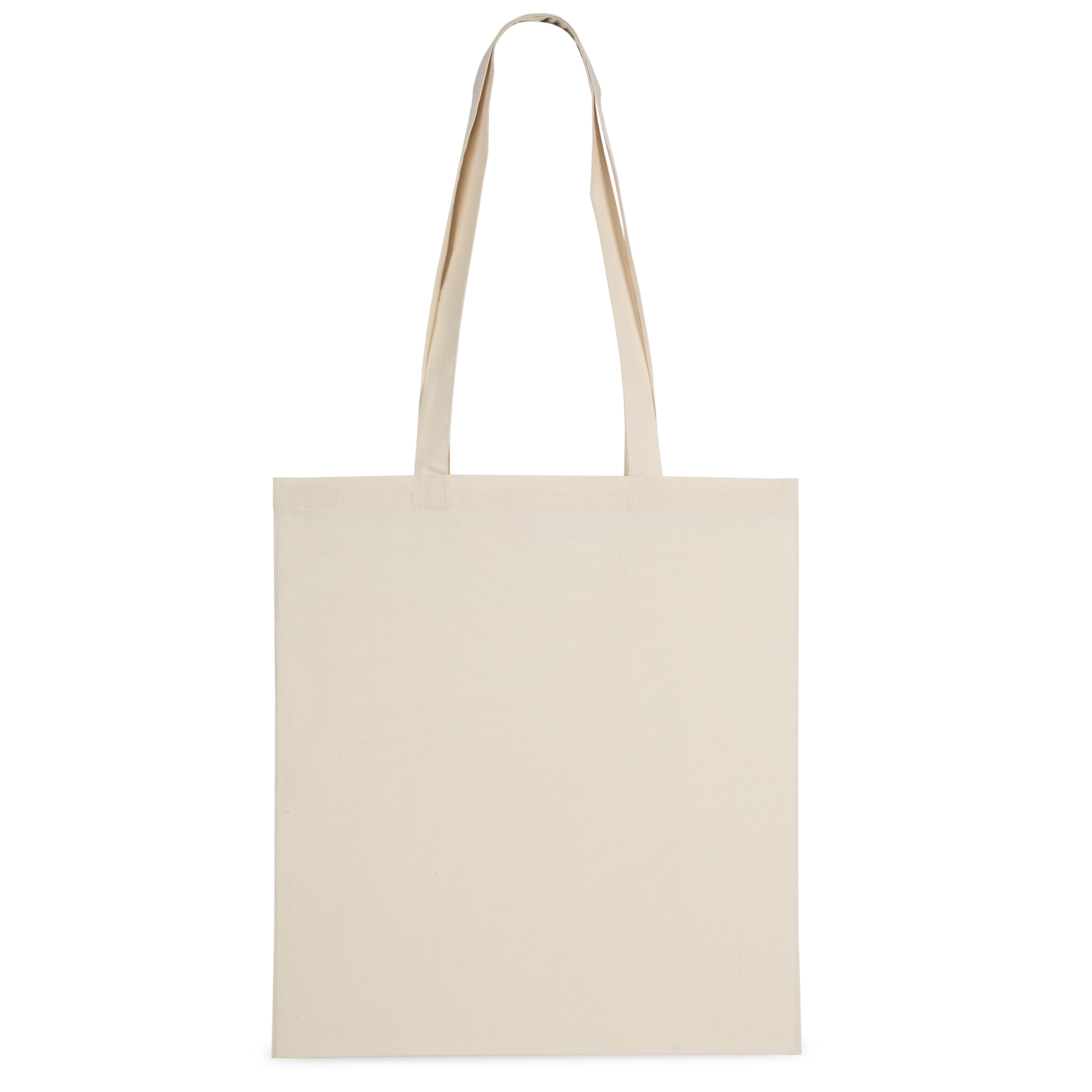 Tote bag em tecido reciclado efeito algodão - Natural