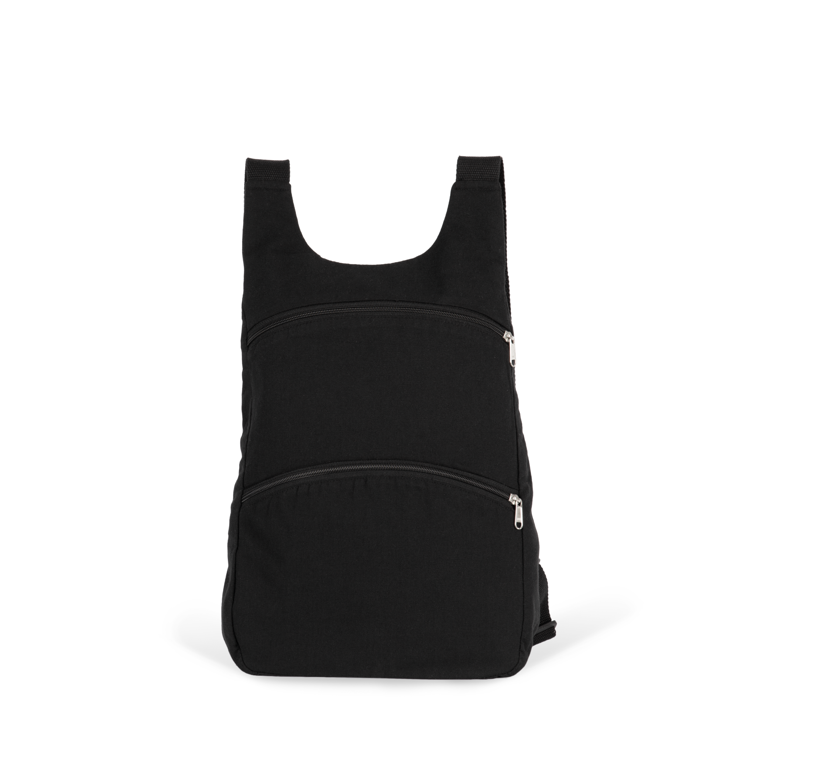Mochila reciclada com bolso traseiro anti-roubo - Black Night