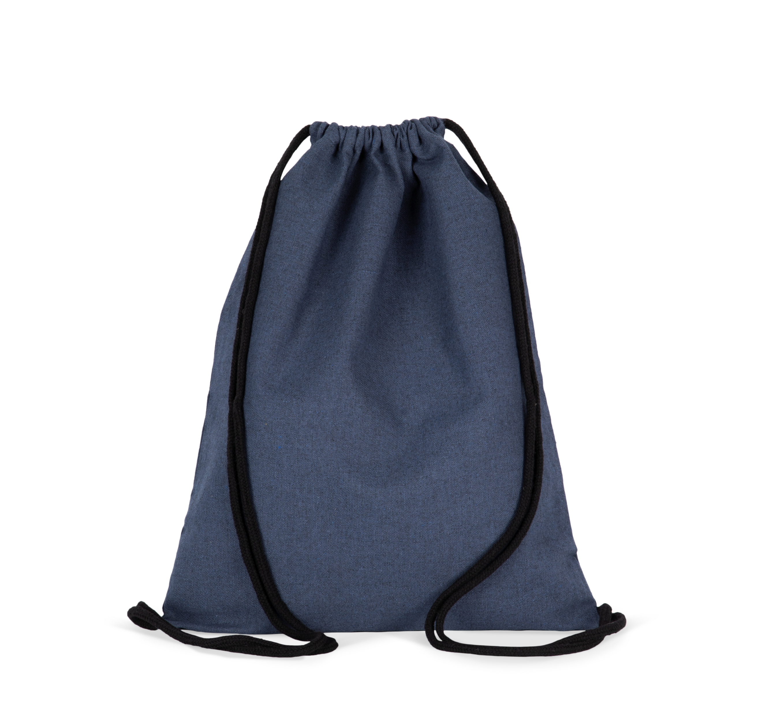 Saco em material reciclado com cordão de ajuste - Horizon Blue