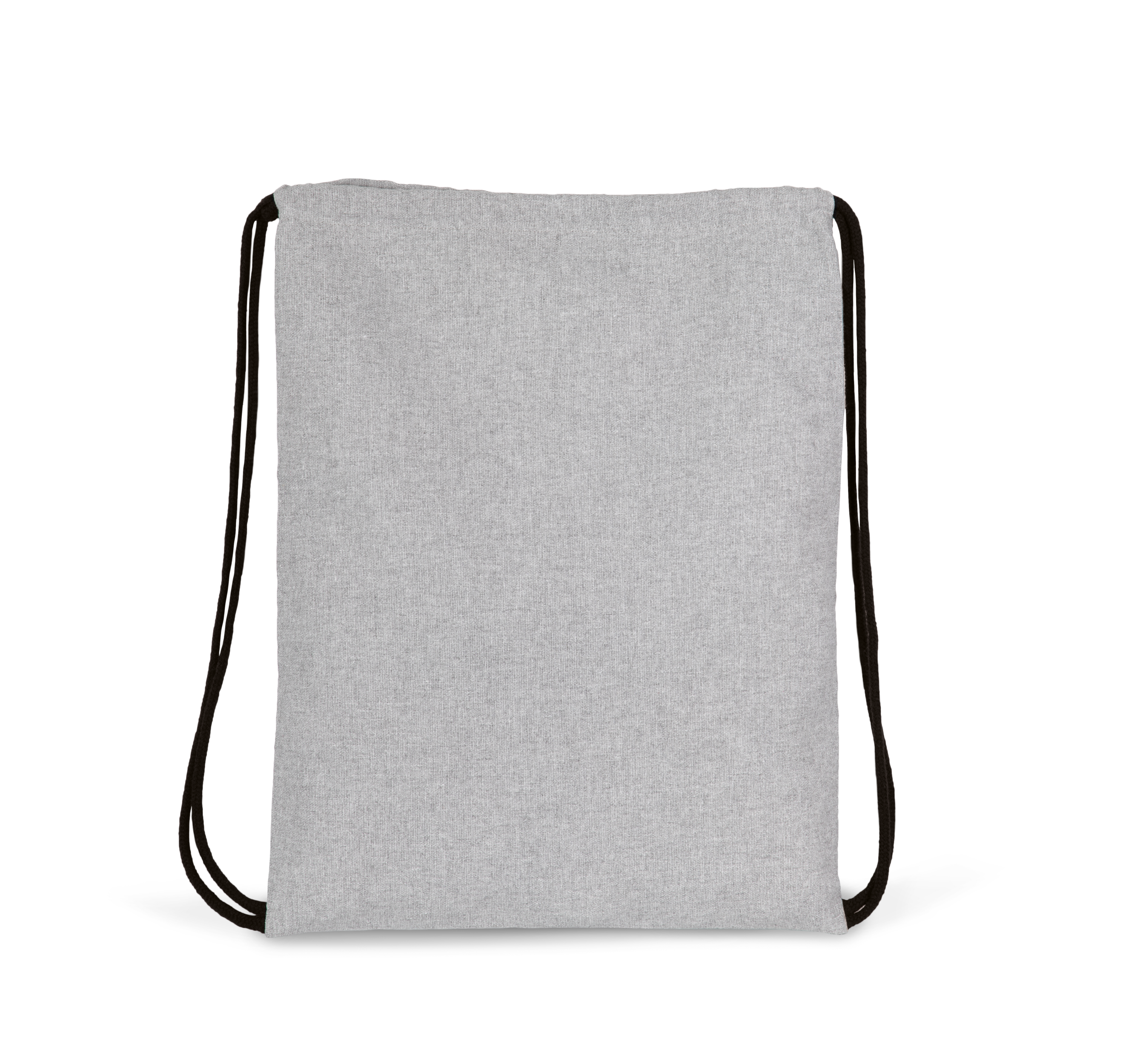 Saco em material reciclado com cordão de ajuste - Flint Grey