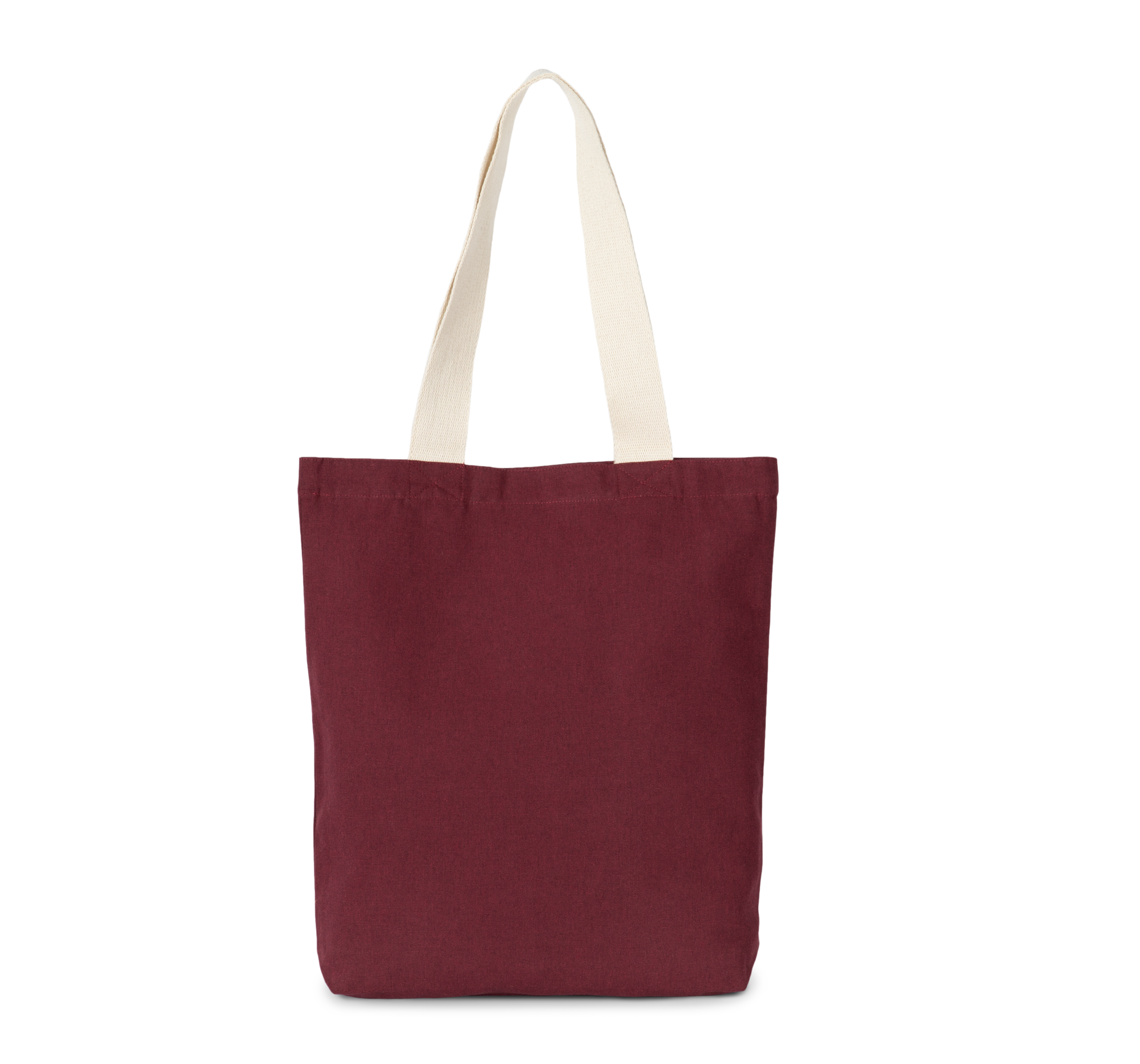 Saco de compras de material reciclado com fundo plano - Rosewood / Ecume