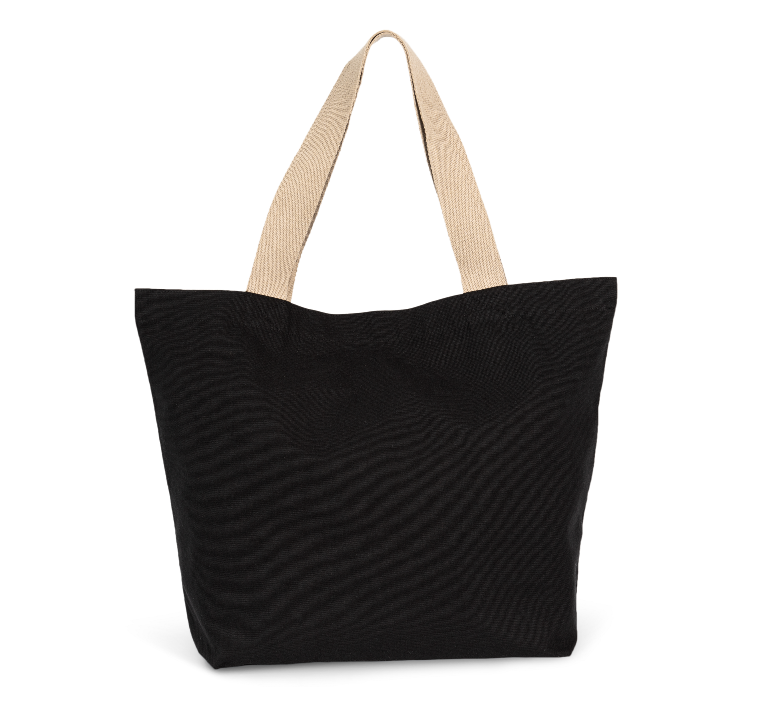 Grand sac shopping recyclé à fond plat