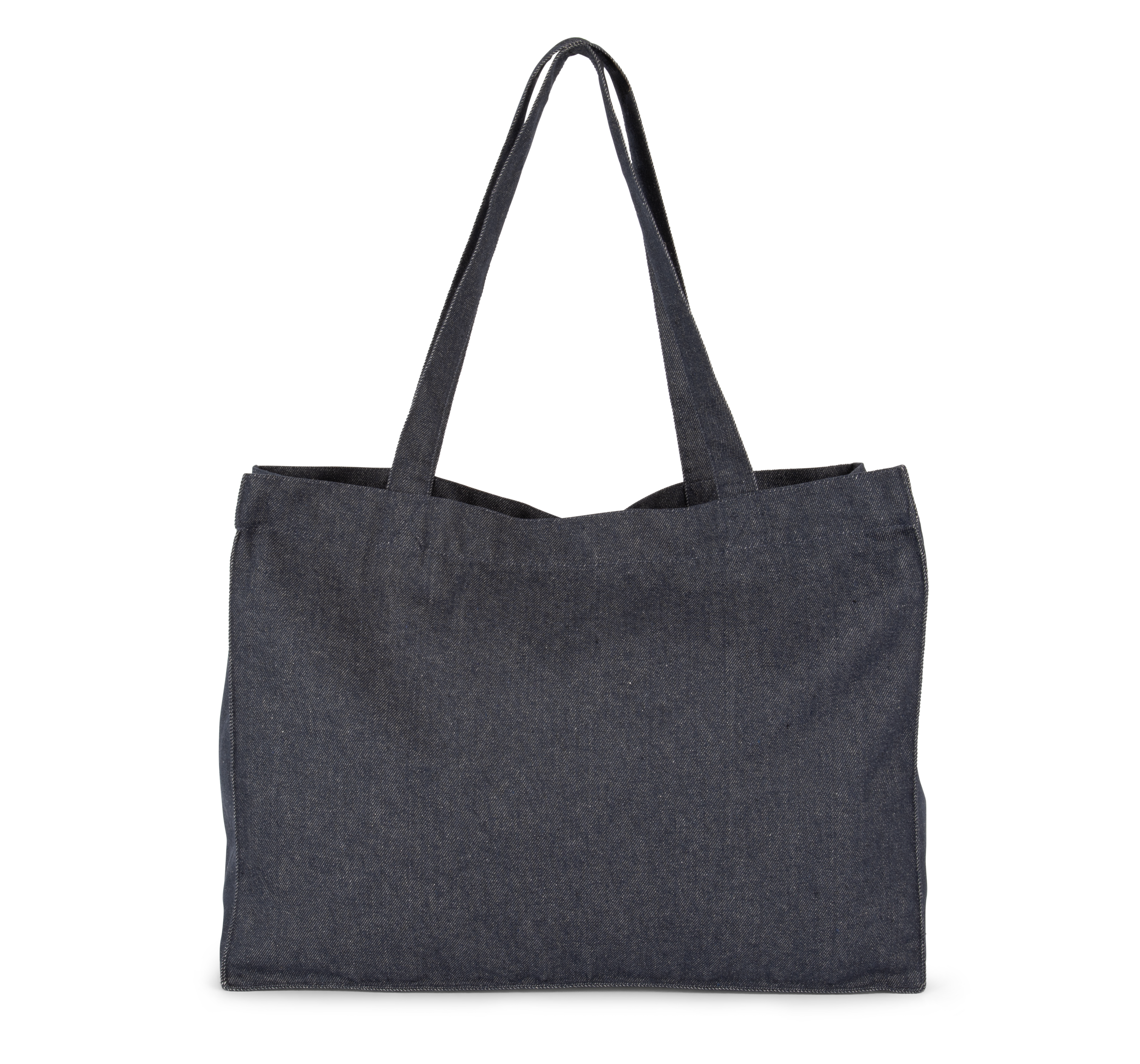 Grand sac shopping denim