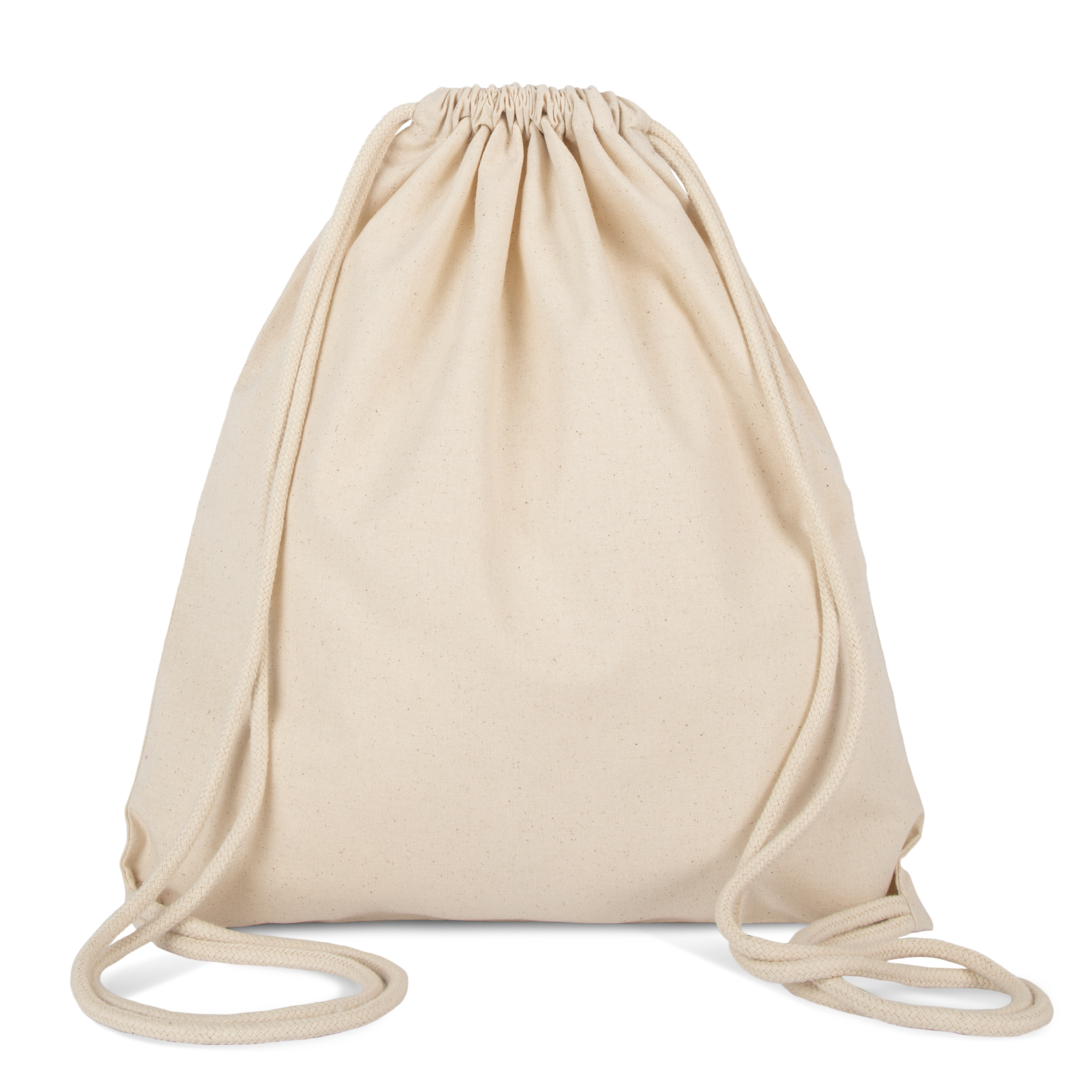 Saco com cordões K-loop organic - Raw Natural