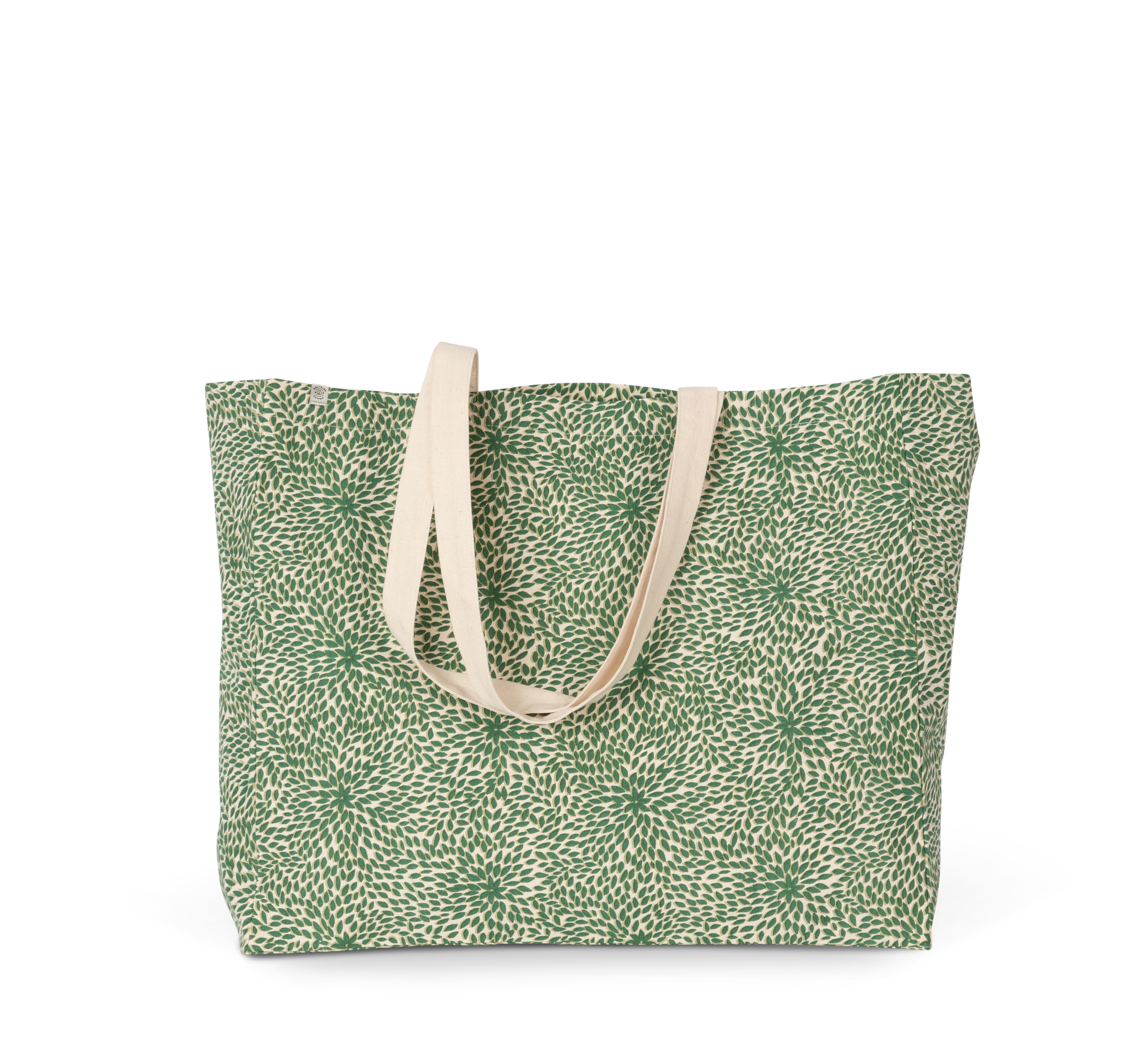 Borsa shopper prodotta con l'utilizzo di cotone biologico
