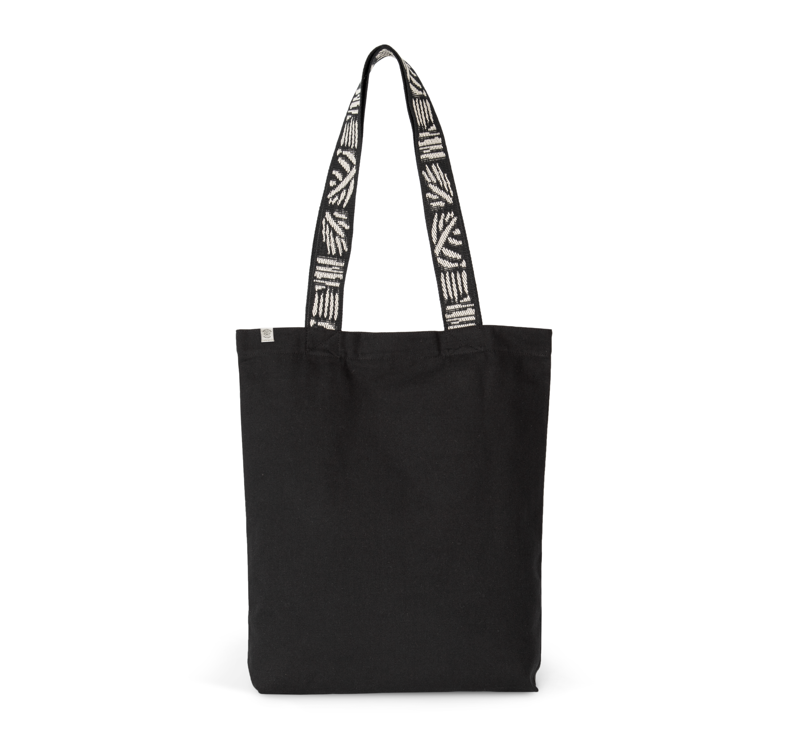 Saco de compras reciclado - Black Night / Nippon Ecru