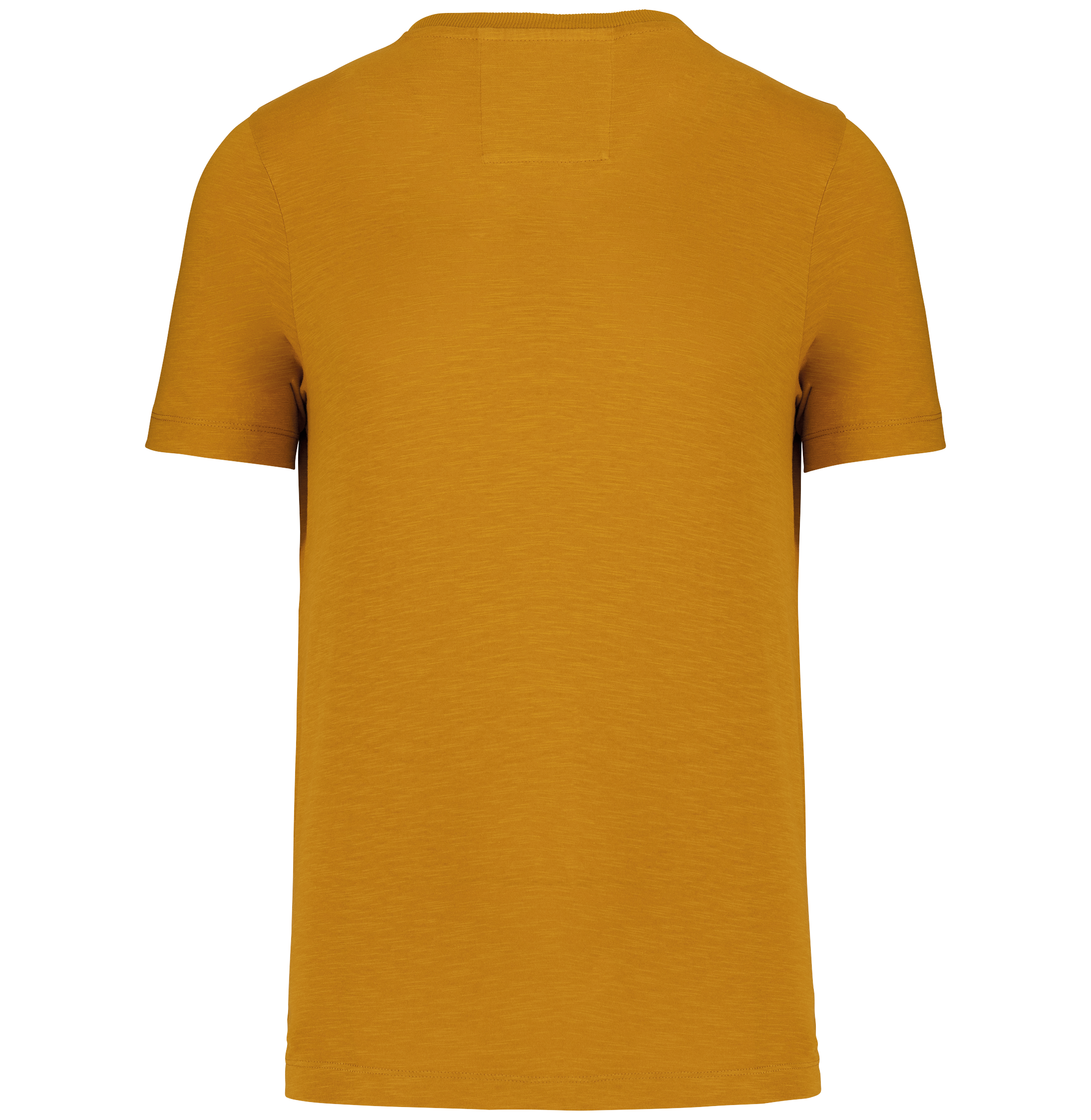 T-shirt Slub de homem - Curcuma
