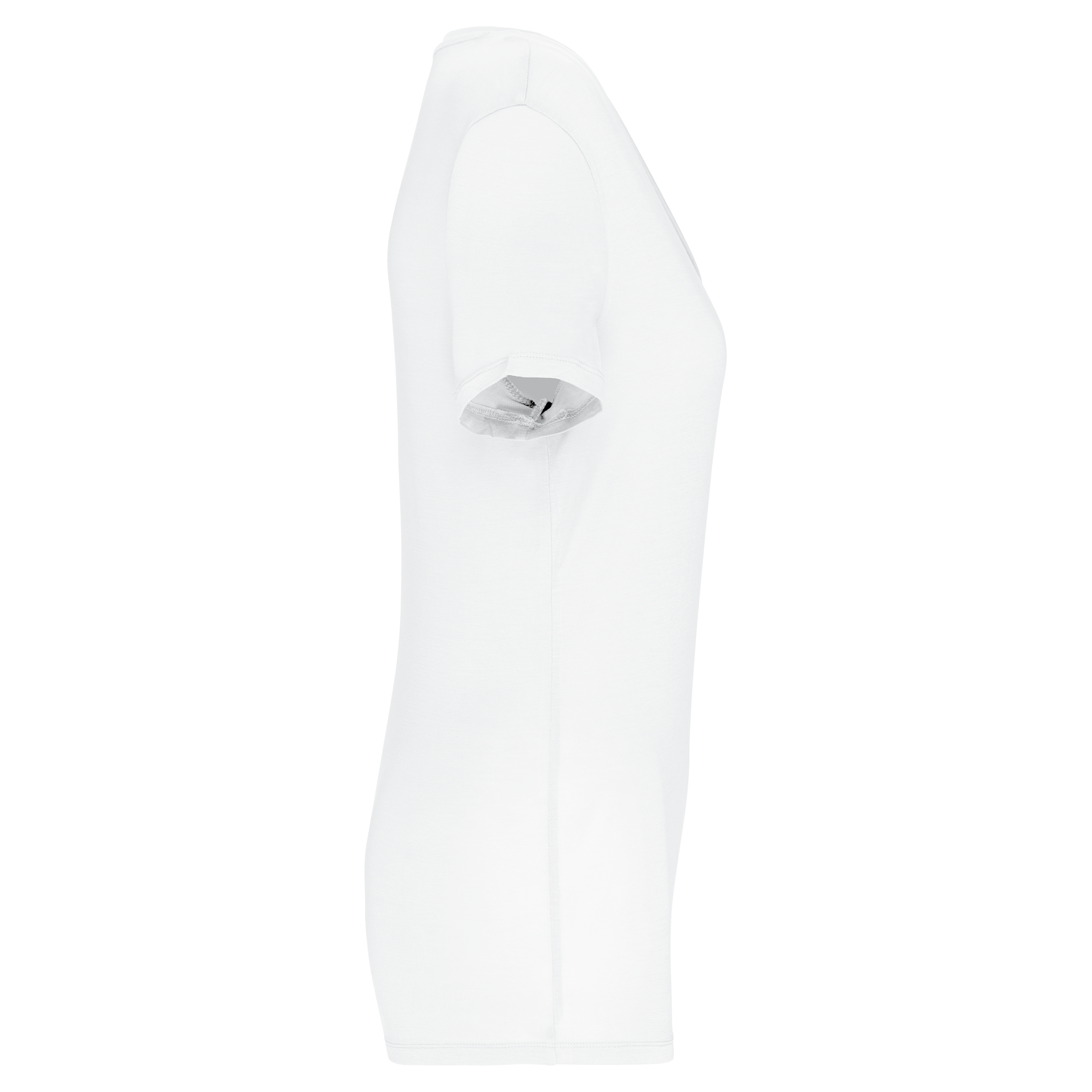 T-shirt Lyocell TENCEL™ col V manches courtes femme
