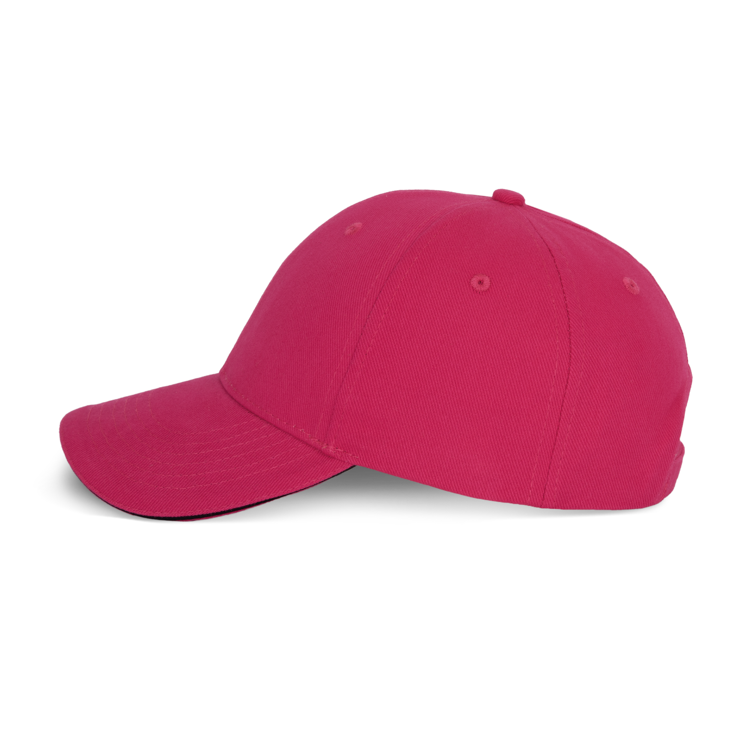 fuchsia / black ORLANDO - Gorra 6 paneles