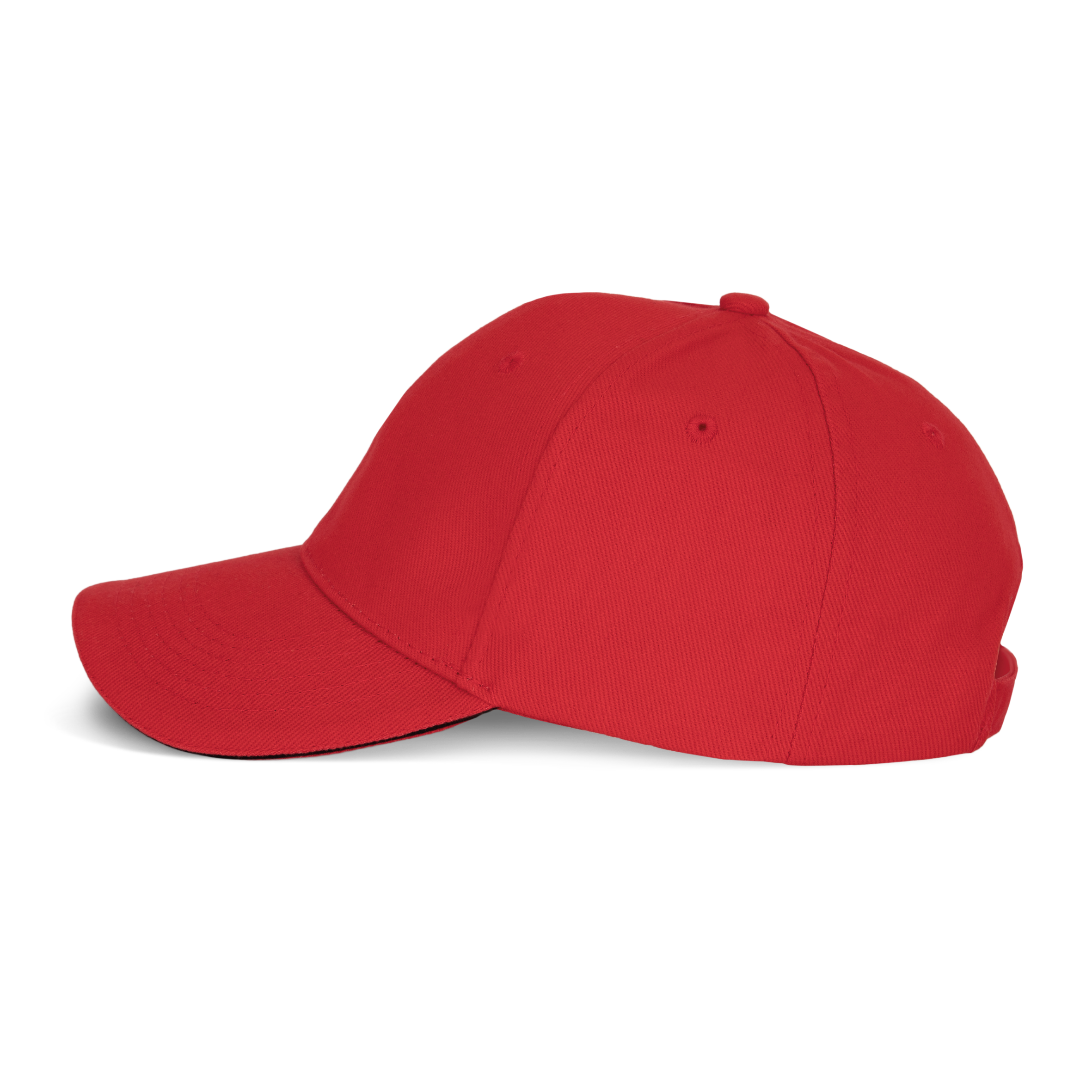 red / black ORLANDO - Gorra 6 paneles