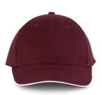 KP011 - Burgundy / White