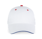 KP011 - White / Royal Blue / Red