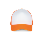 White / Fluorescent Orange