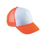 KP143 - White / Fluorescent Orange