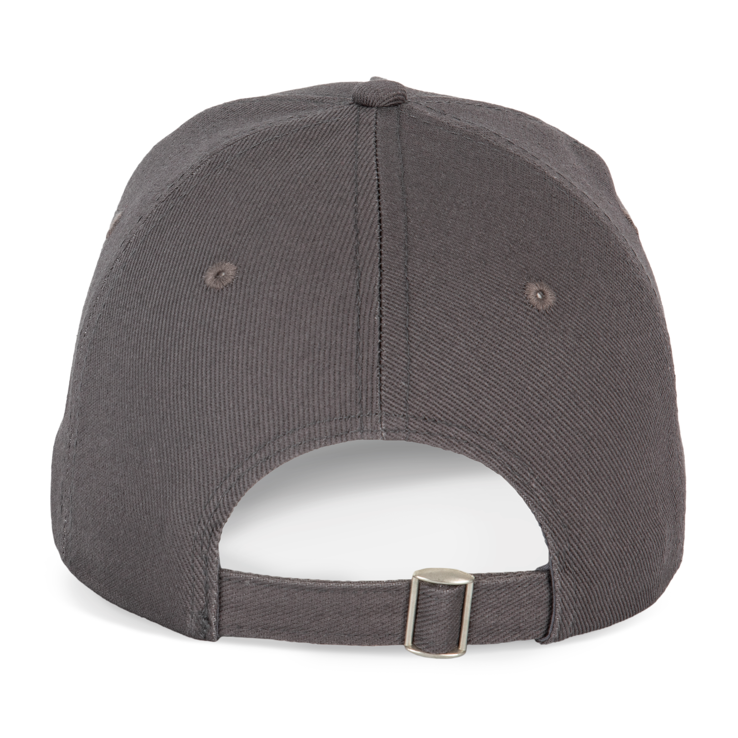 Boné em algodão e poliéster reciclados K-loop tracking - 5 painéis - Dark Grey