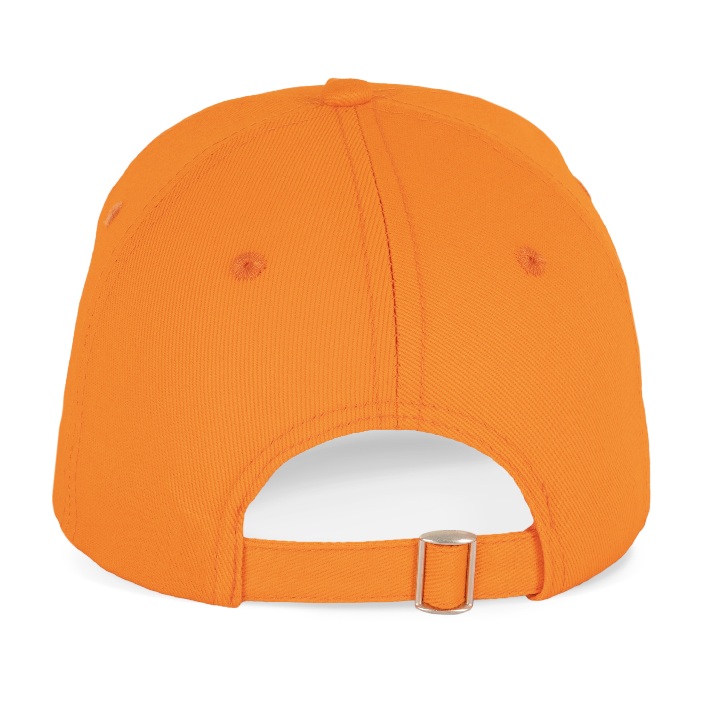 Boné em algodão e poliéster reciclados K-loop tracking - 5 painéis - Orange