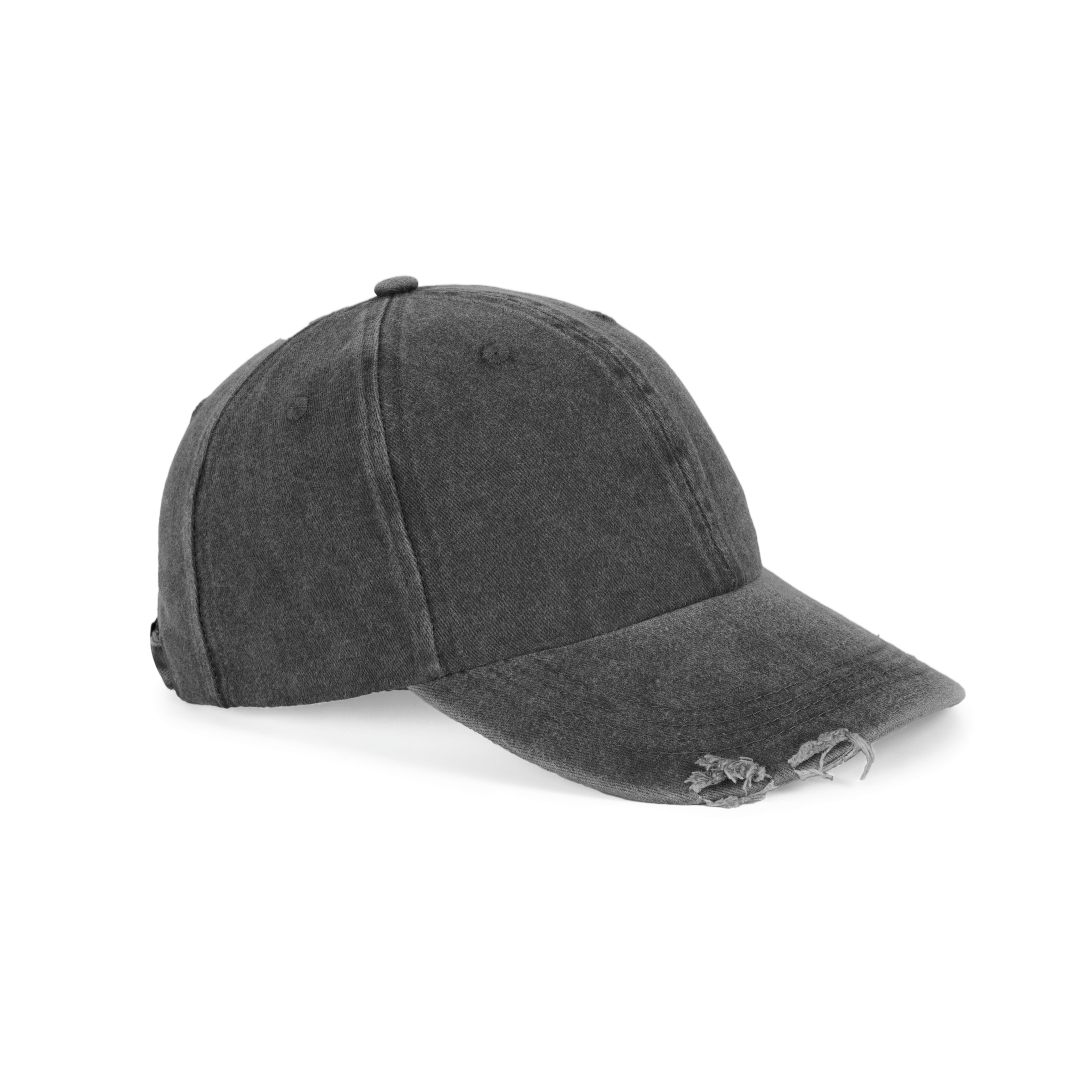Casquette vintage effet déchiré – 6 panneaux - Image 14
