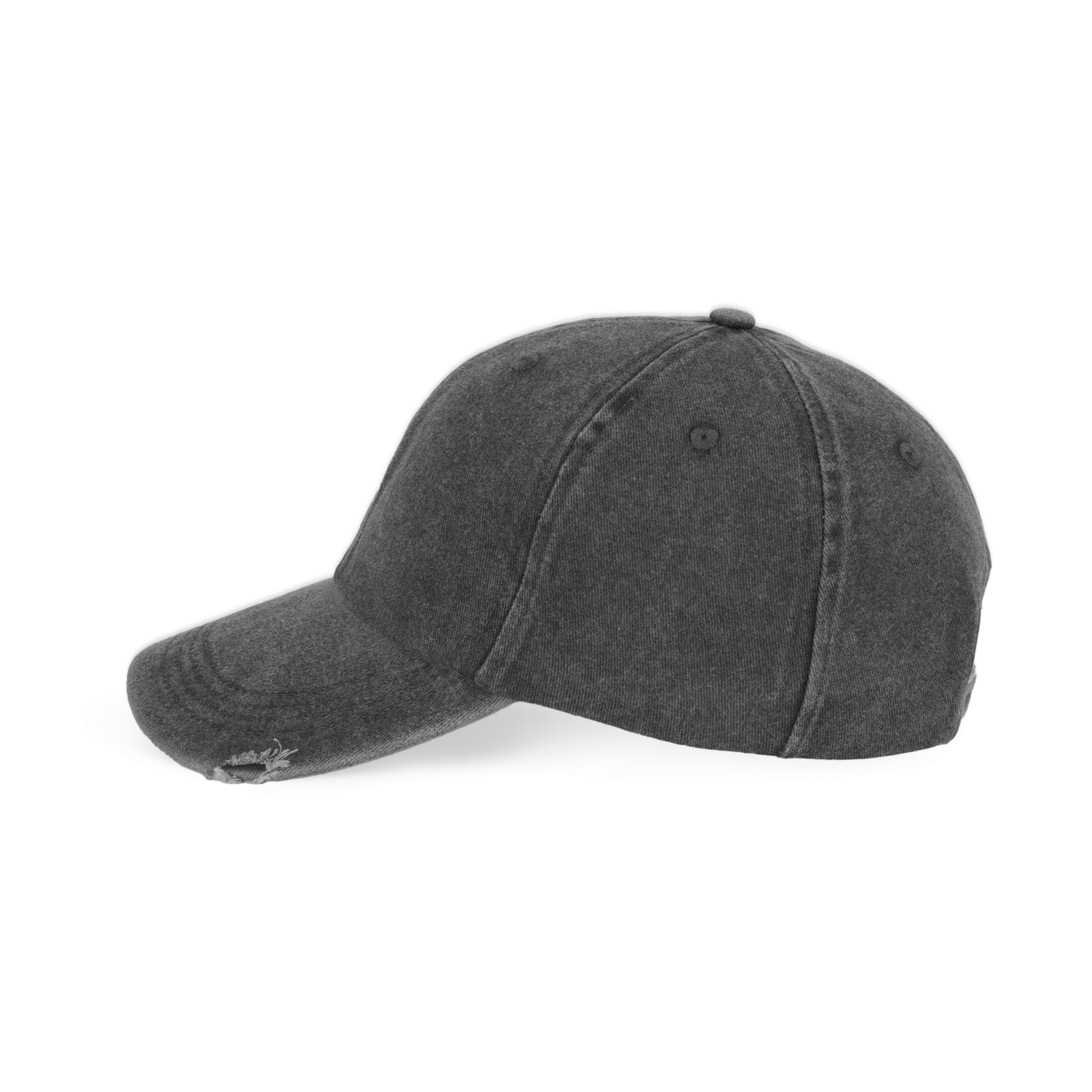 Casquette vintage effet déchiré – 6 panneaux - Image 15
